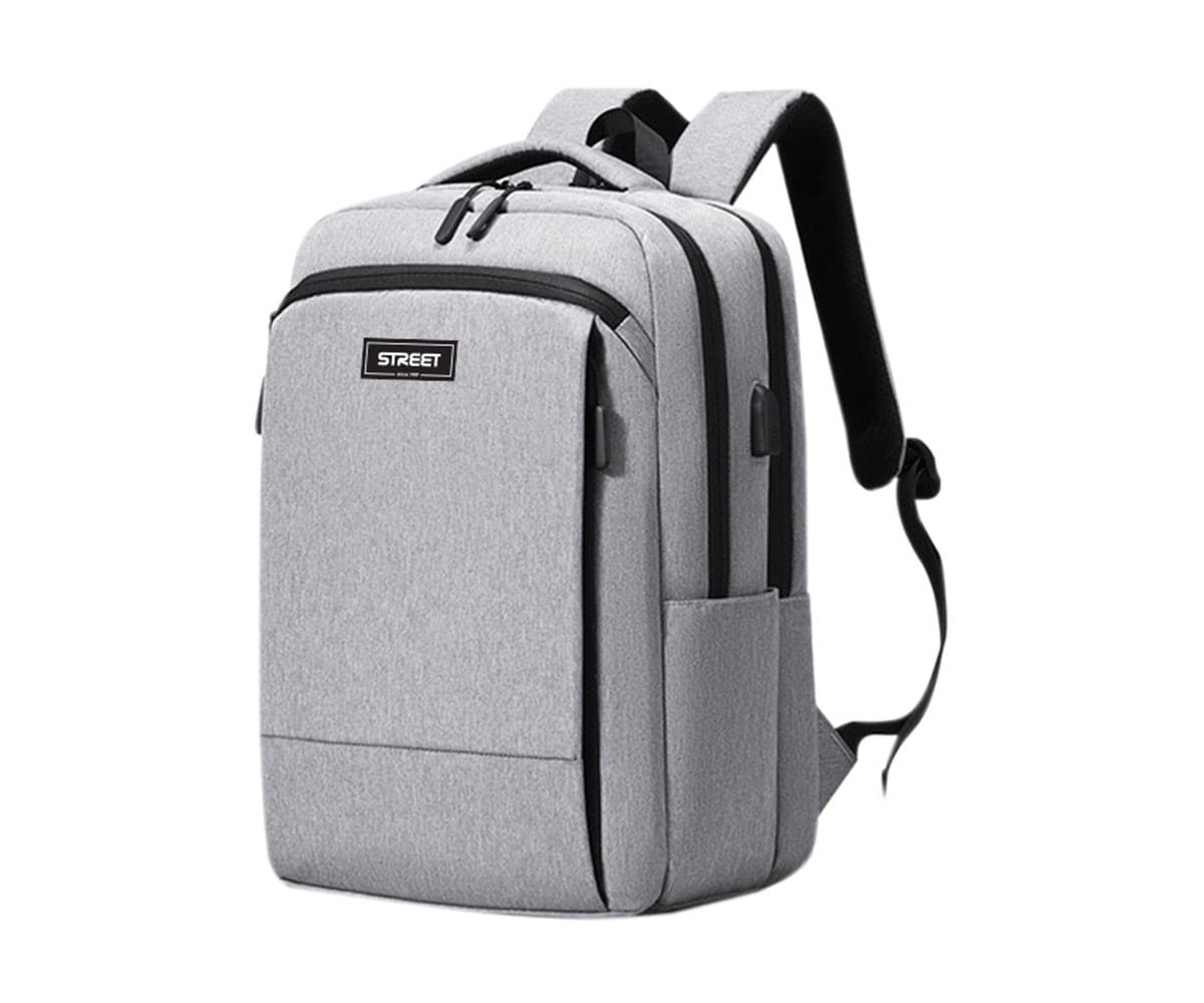 Бизнес раница Street Elite Gray, 46 x 32 x 17 см