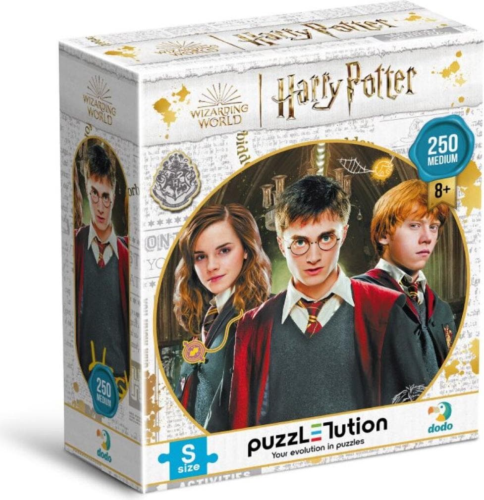 Dodo пъзел 250 части - Harry Potter Medium-S: Хари, Рон и Хърмаяни
