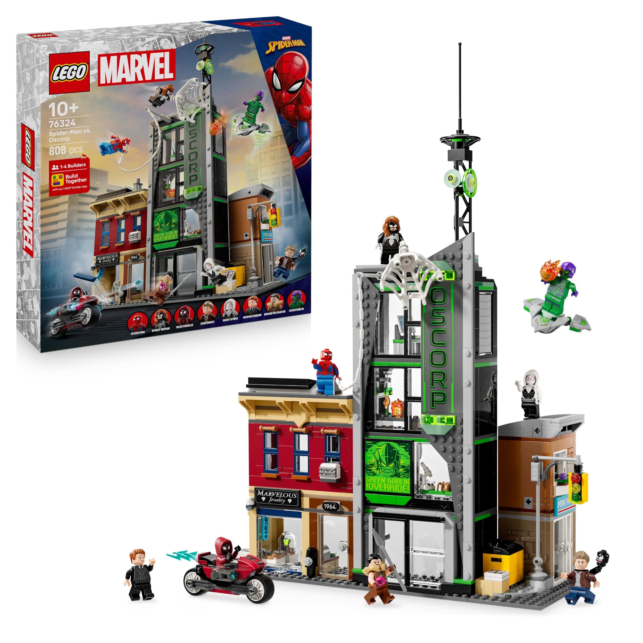 LEGO® Marvel Super Heroes 76324 - Спайдърмен срещу Озкорп