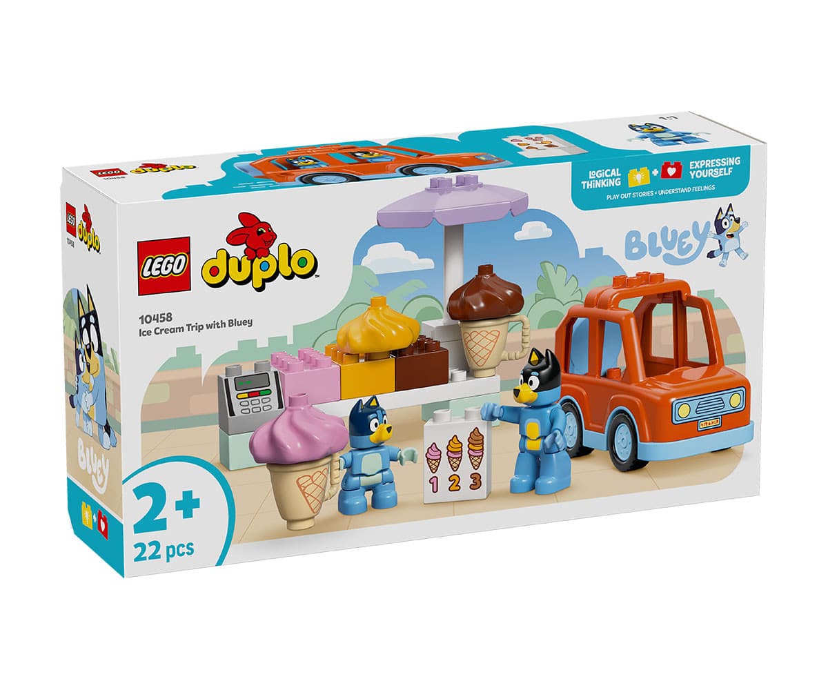 LEGO® DUPLO® Bluey 10458 - Сладоледено приключение с Блуи
