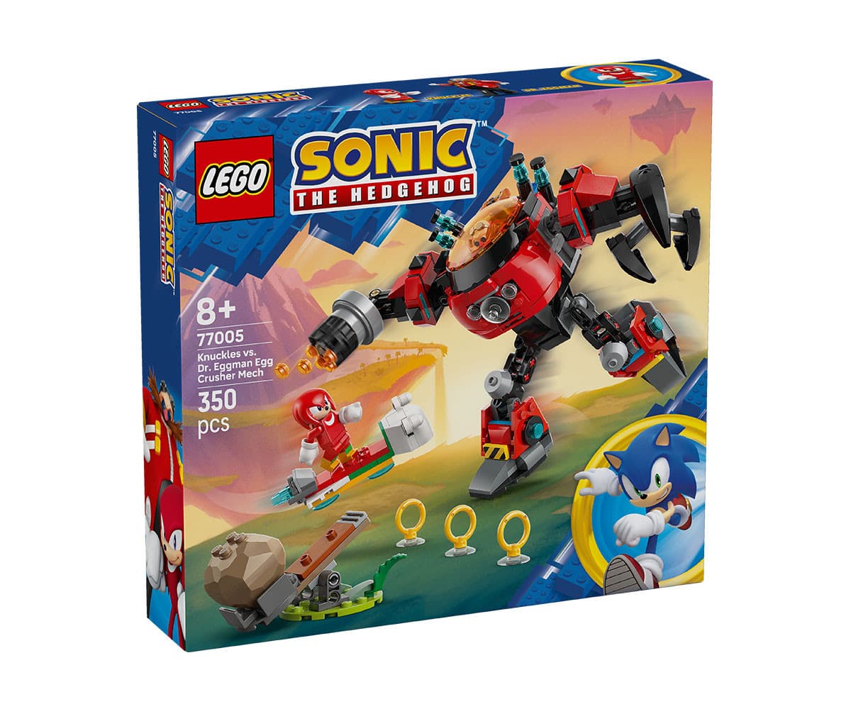 LEGO® Sonic the Hedgehog™ 77005 - Knuckles срещу робот Dr. Eggman Egg Crusher