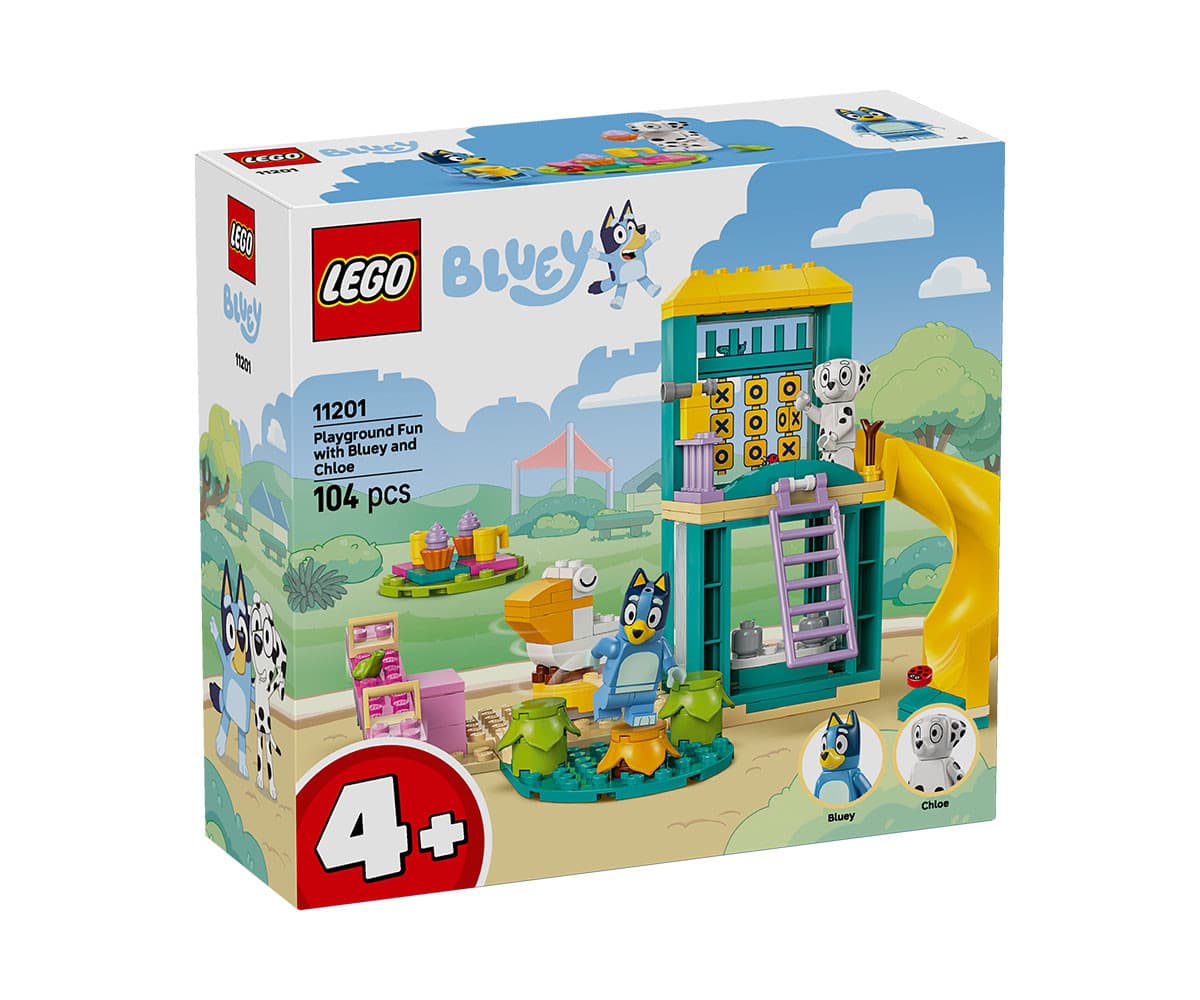 LEGO® Bluey 11201 - На площадката с Блуи и Клои