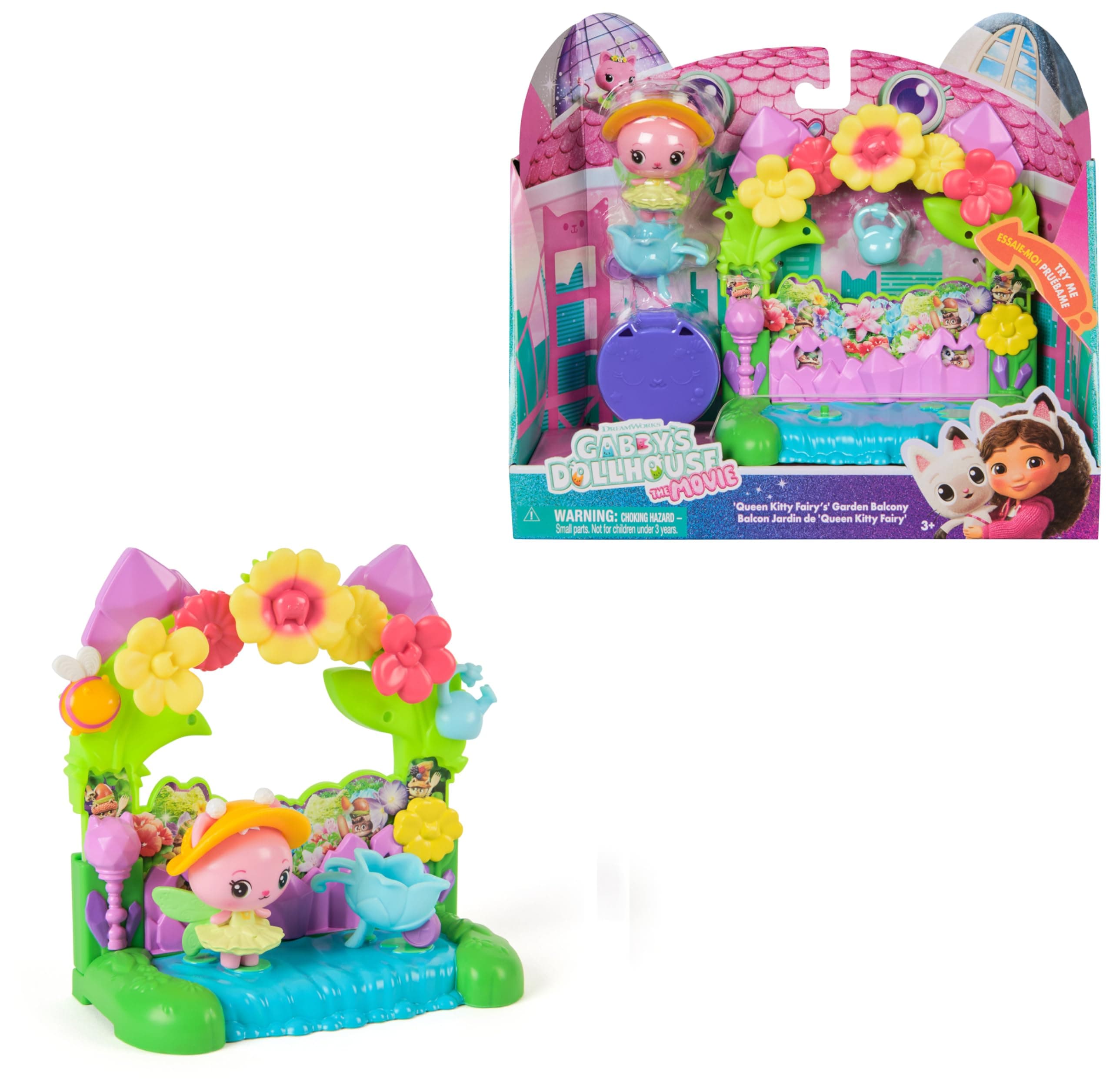 Gabby's Dollhouse - Градинският балкон на Кралица Kitty Fairy