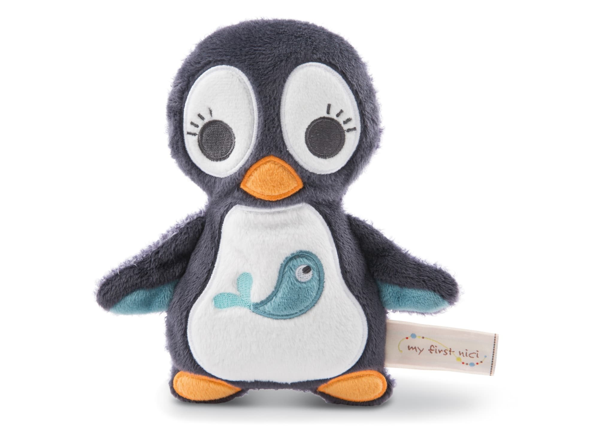 NICI Мека играчка 2D Пингвинът Уачили, 18см. 0+ месеца