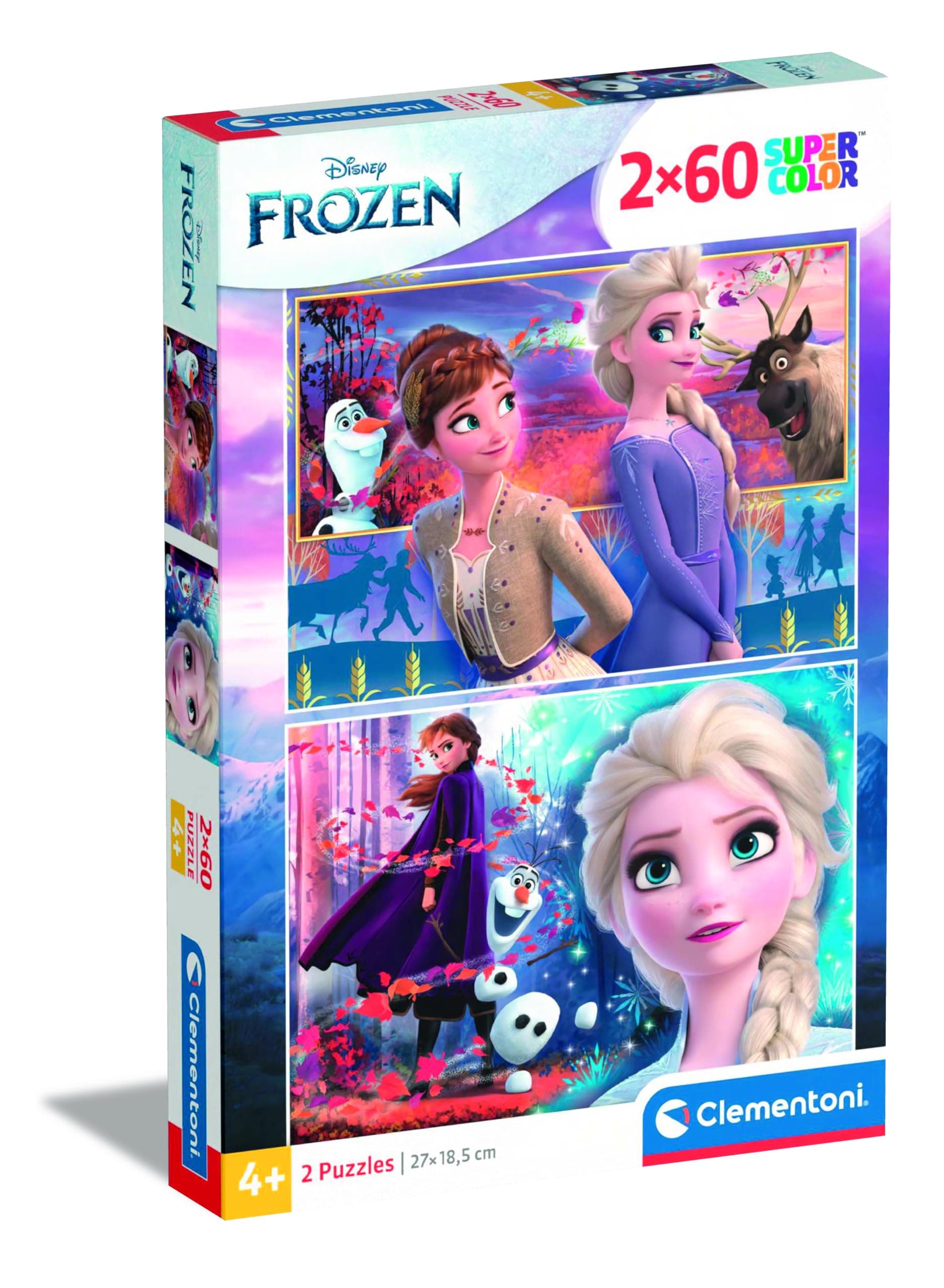 CLEMENTONI 2x60ч. Пъзел Frozen 2