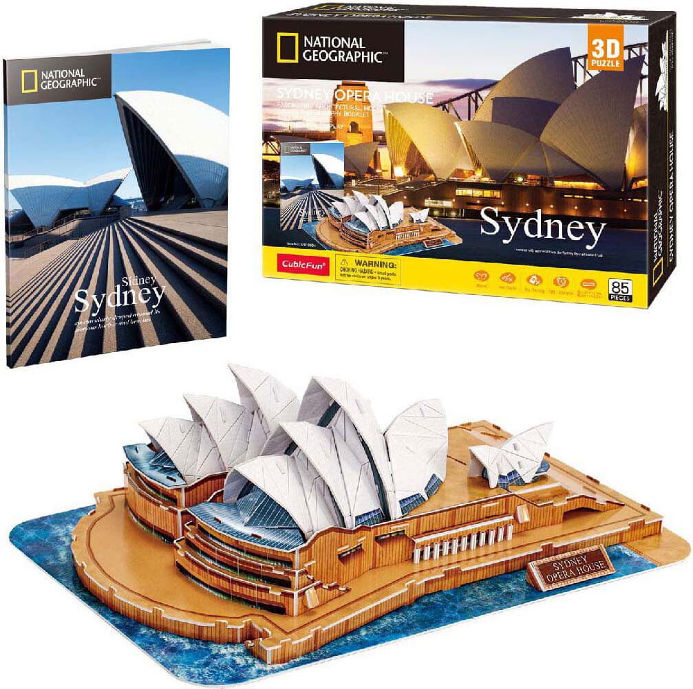 CubicFun Пъзел 3D Sydney Opera House