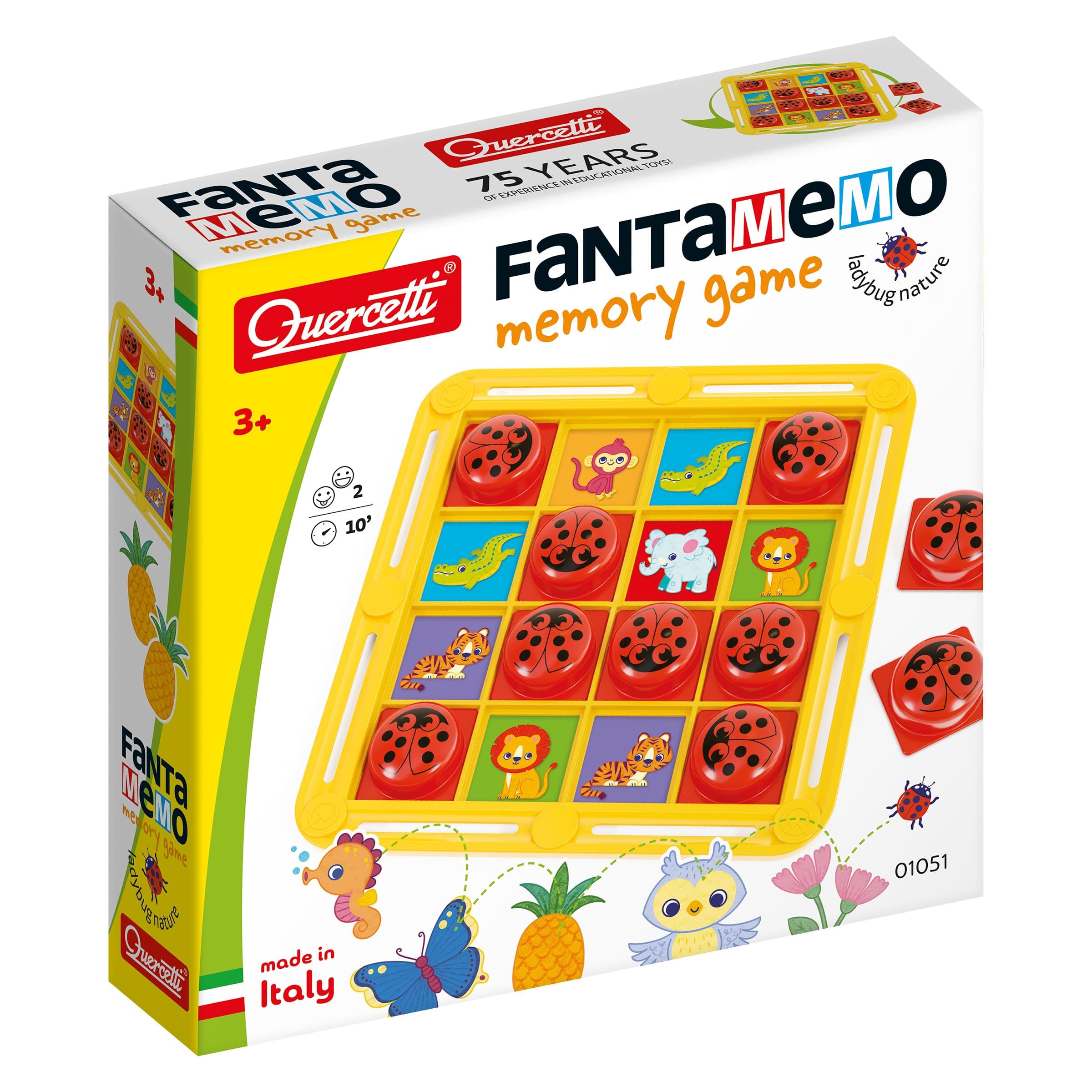 QUERCETTI Игра за Памет Fantamemo
