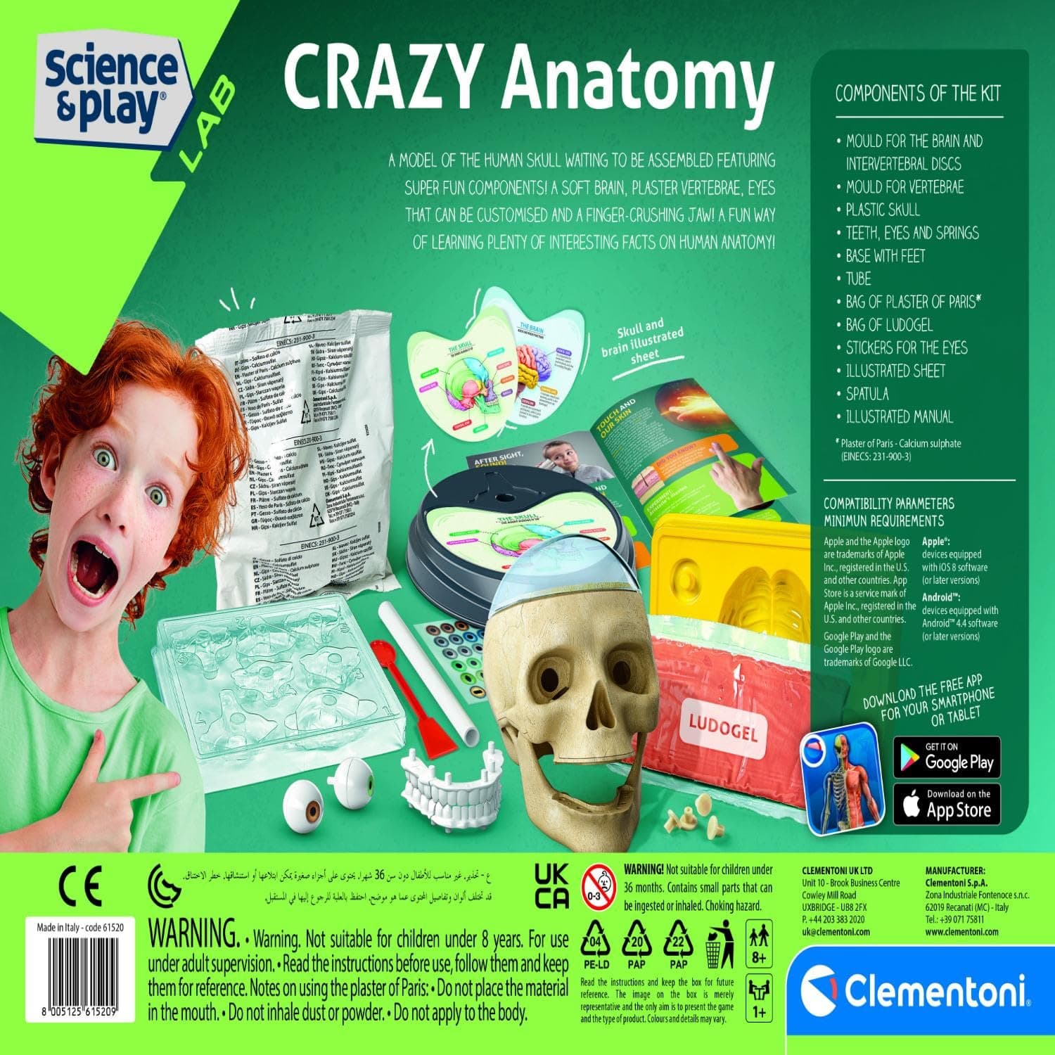 CLEMENTONI SCIENCE PLAY Забавна анатомия
