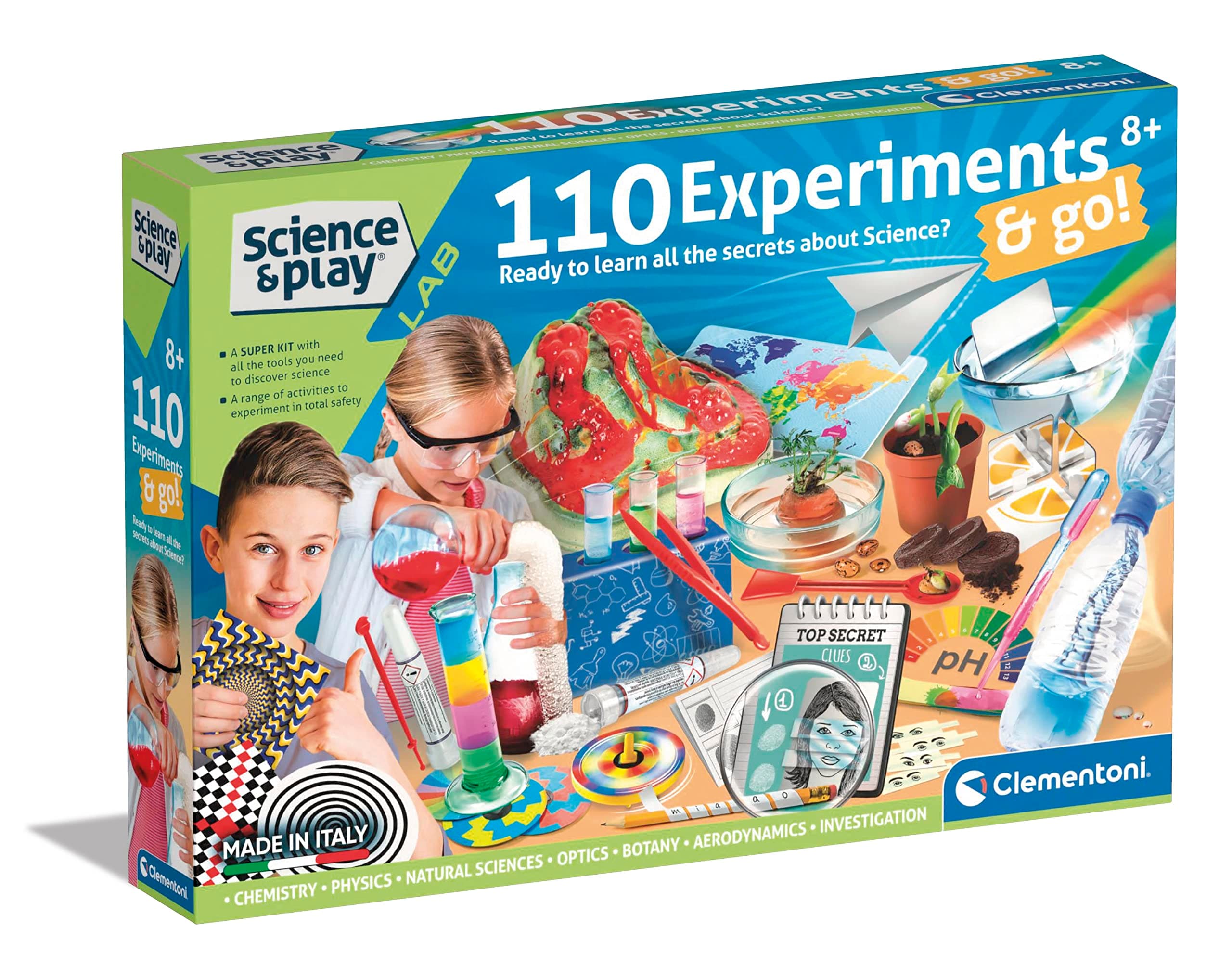 CLEMENTONI SCIENCE PLAY Научна лаборатория 110 експеримента