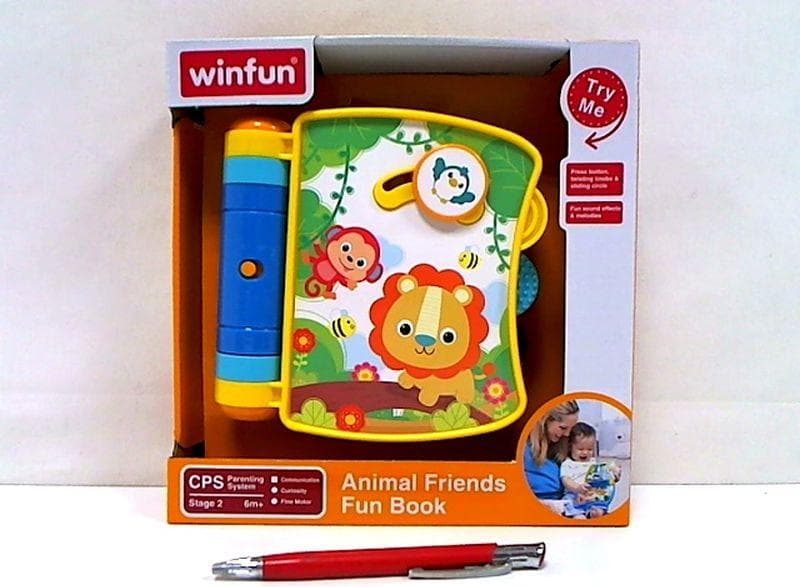 WINFUN Музикална книжка с животни