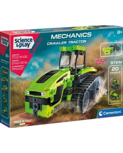 CLEMENTONI MECHANICS LABORATORY Конструктор Трактори 250 части