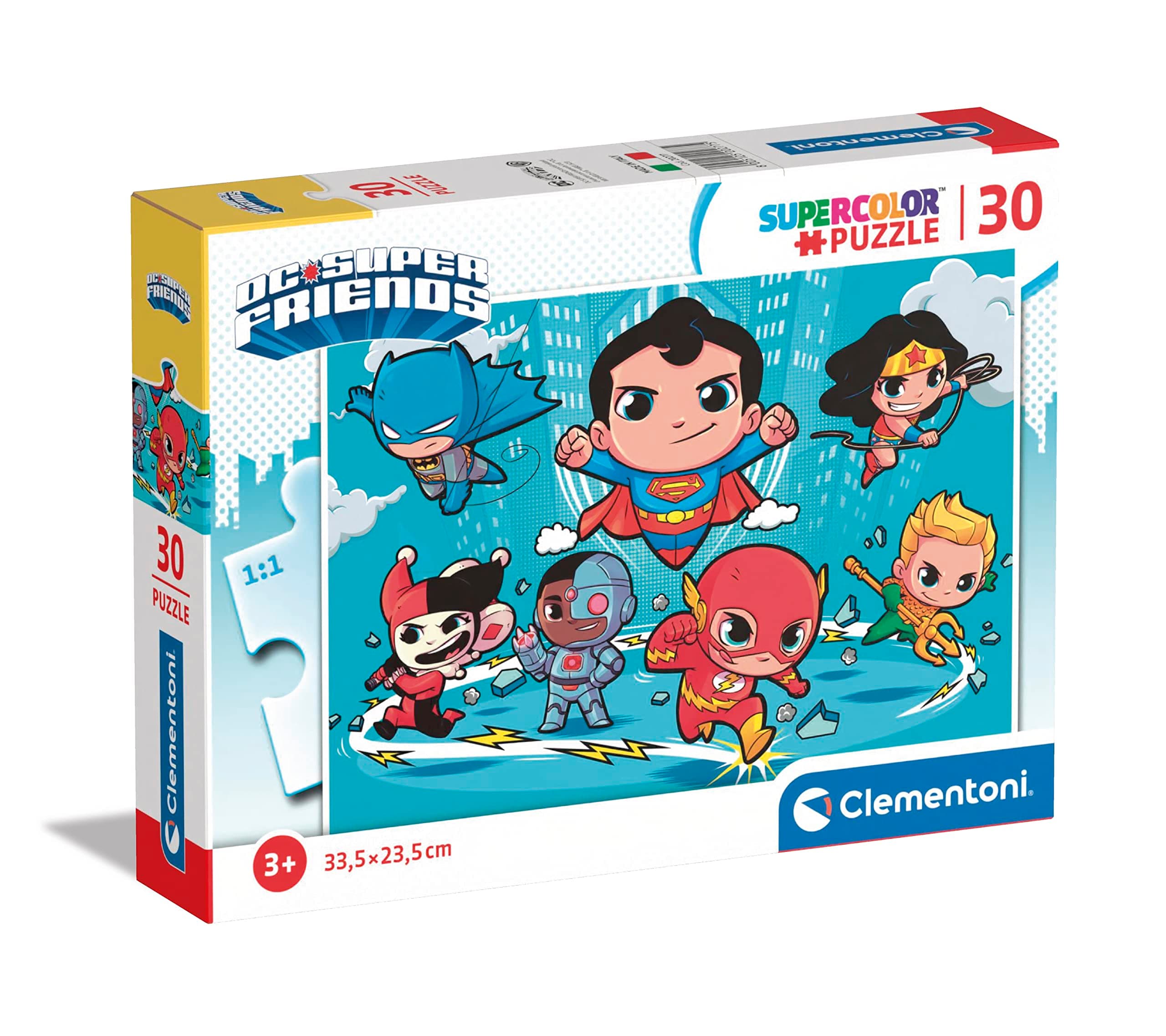 CLEMENTONI 30ч. Пъзел DC Comics Super Friends