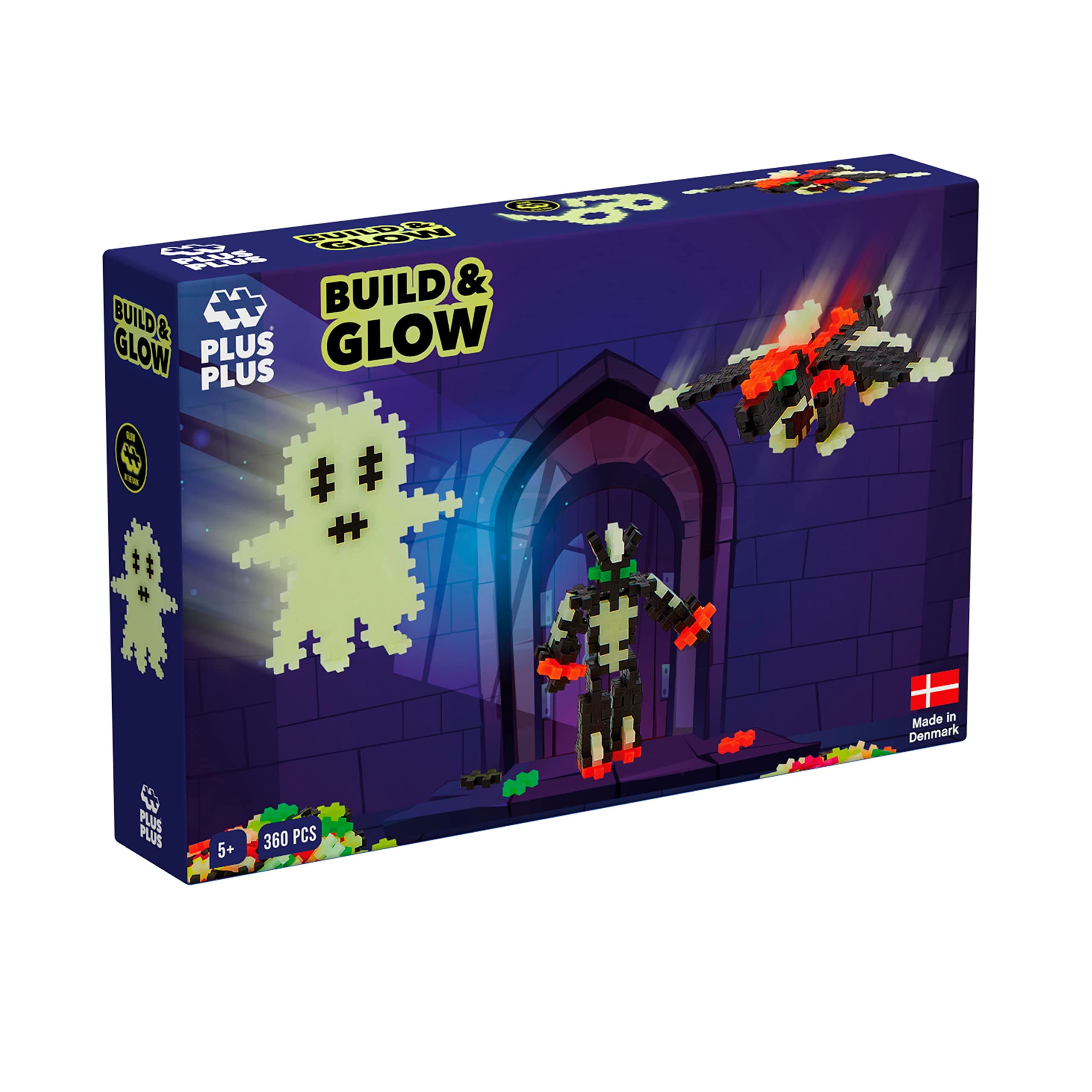 Plus Plus Конструктор 360ч. Glow in the dark