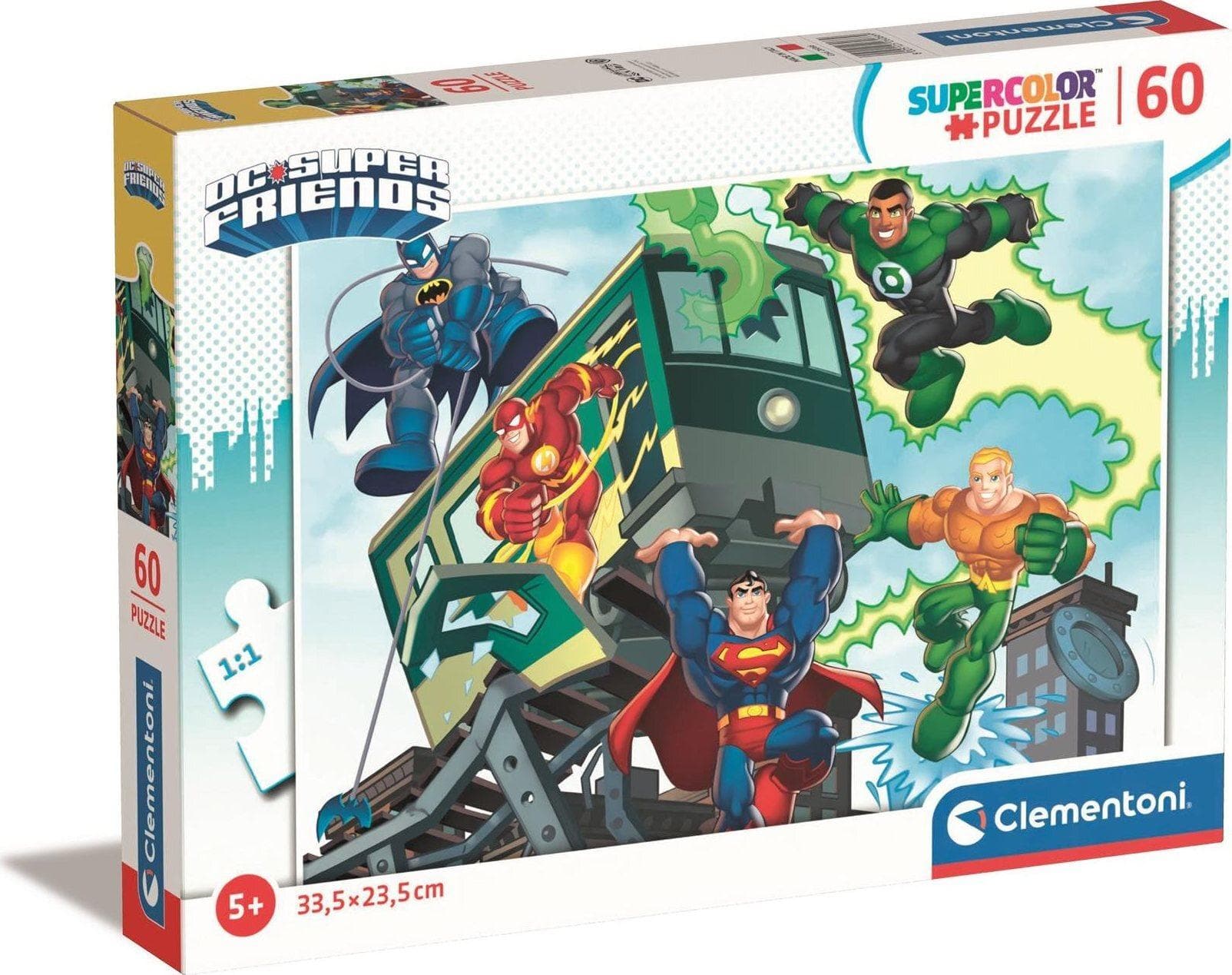CLEMENTONI 60ч. Пъзел DC Superfriends