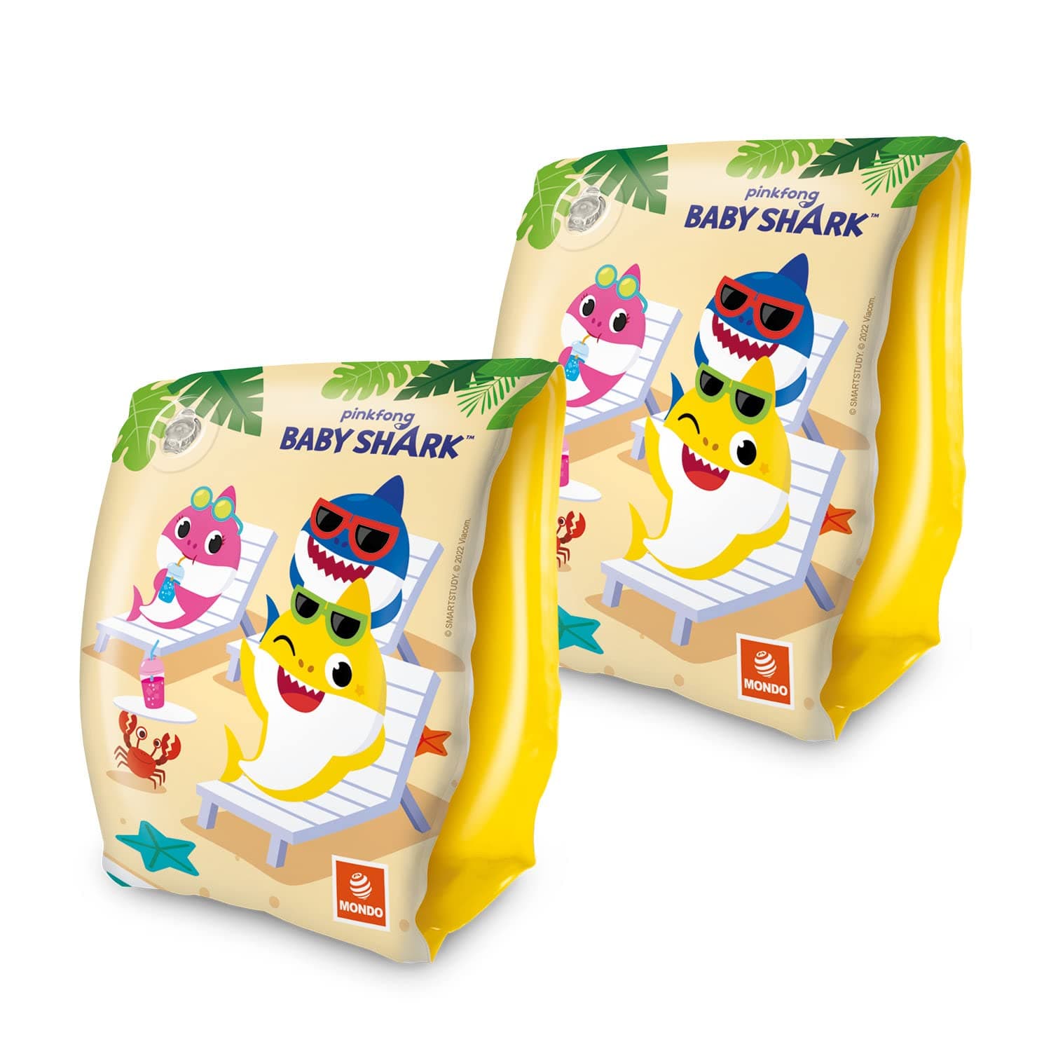 MONDO BABY SHARK Надуваем пояс за ръце
