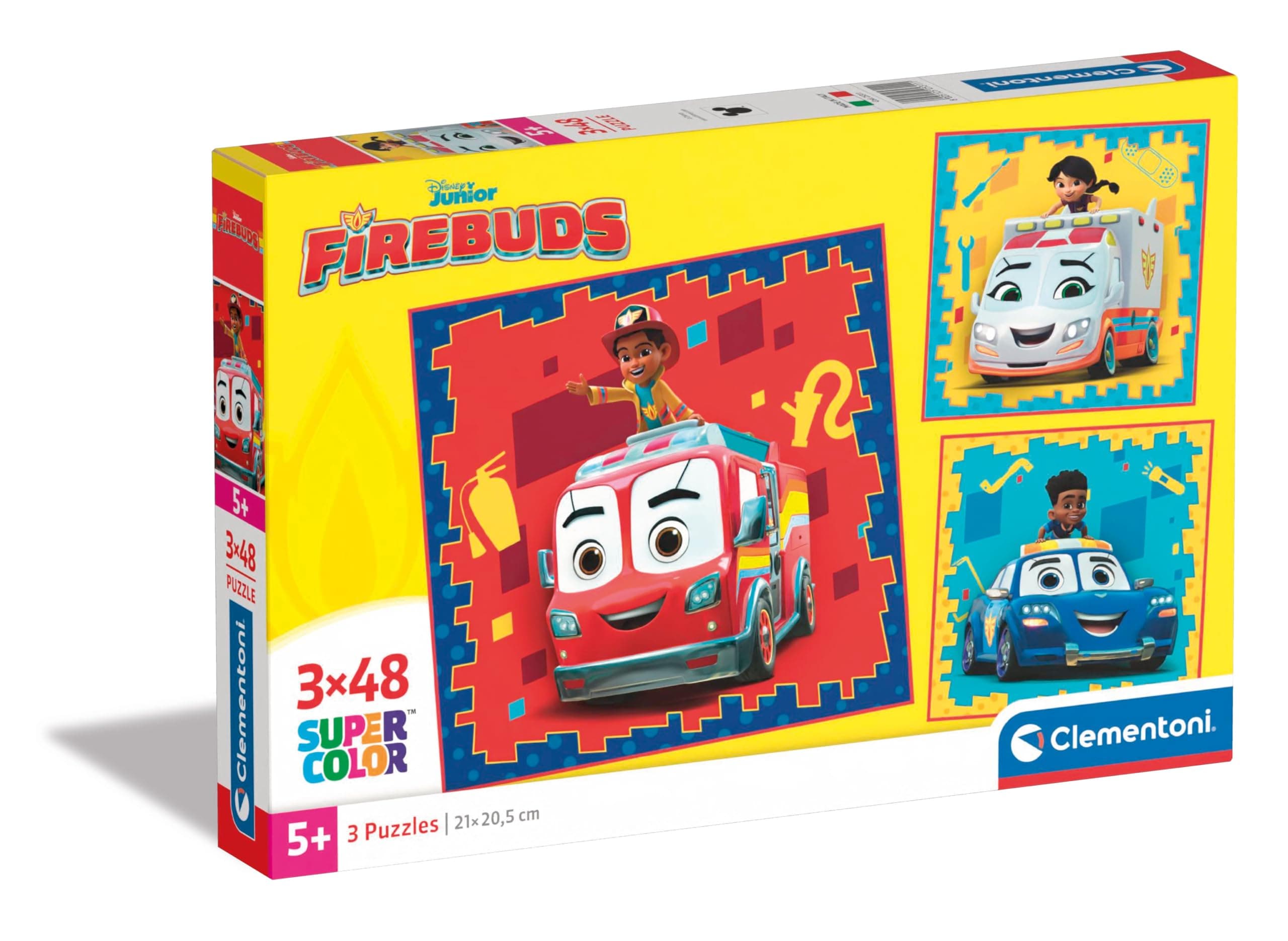 CLEMENTONI 3x48ч. Пъзел Firebuds
