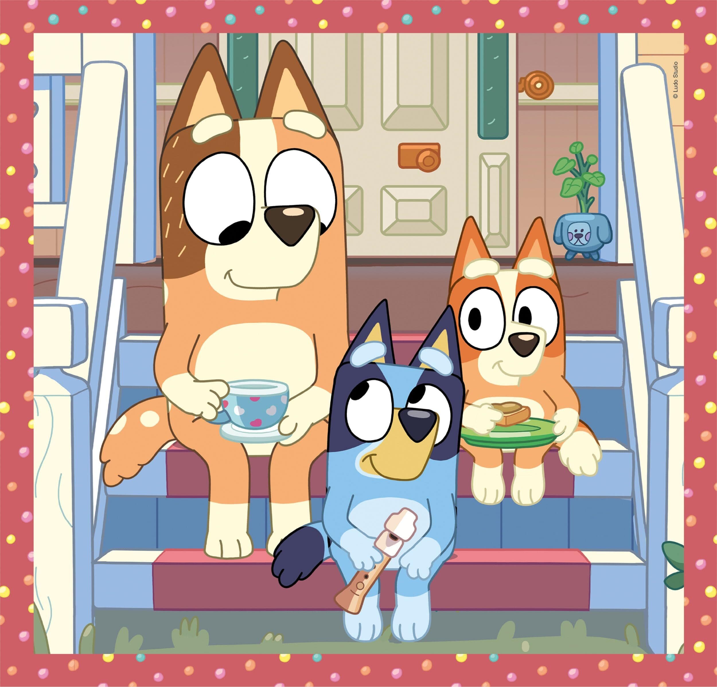 CLEMENTONI 3x48ч. Пъзел Bluey
