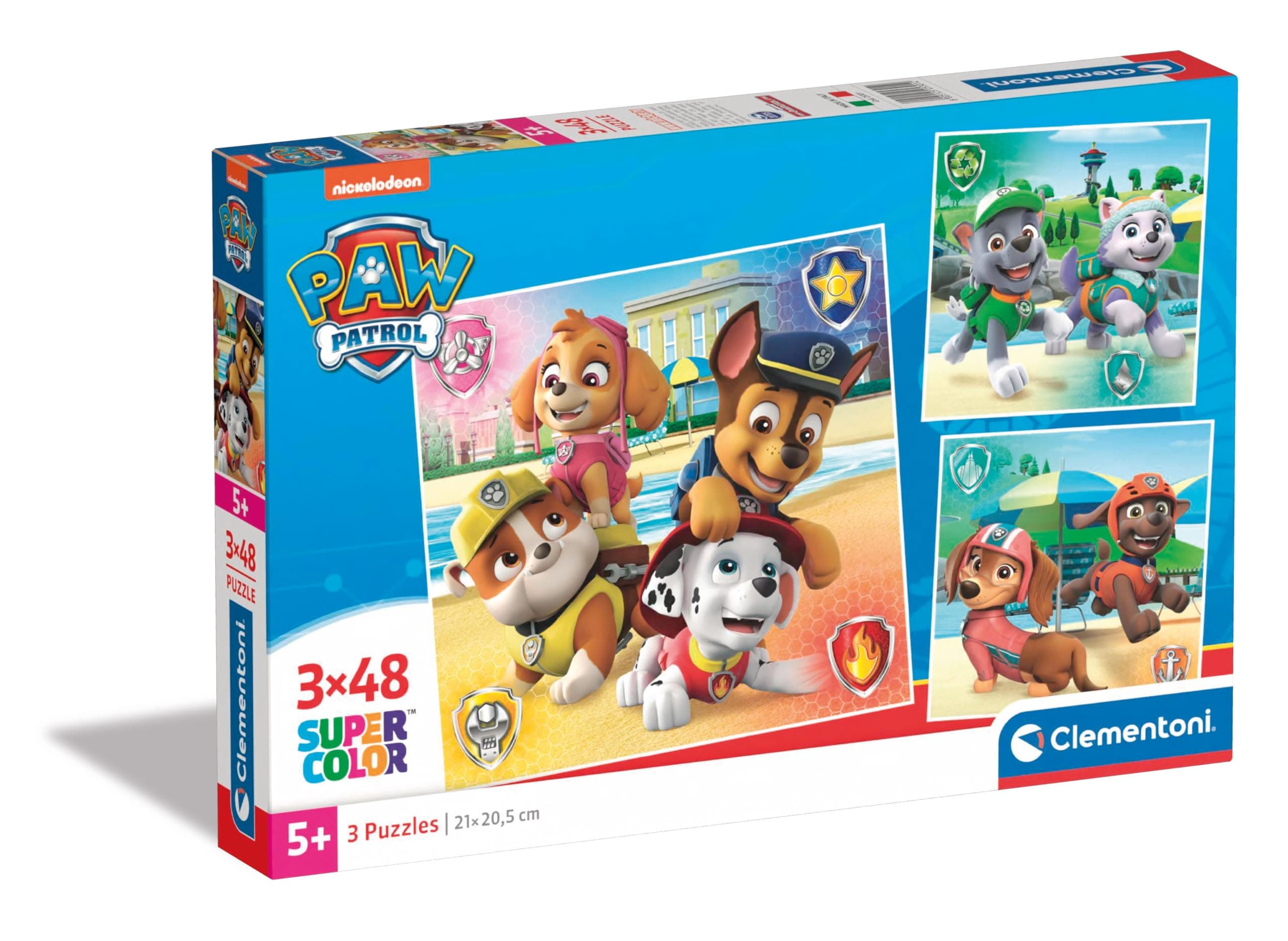 CLEMENTONI 3x48ч. Пъзел Paw Patrol 25301