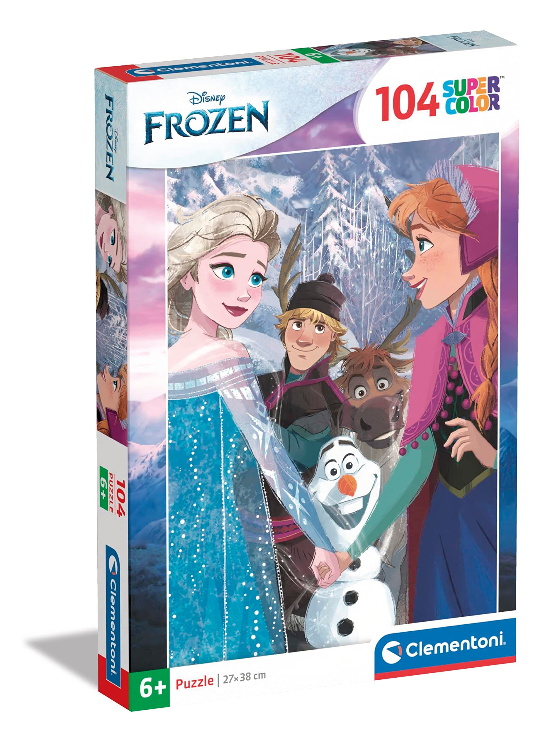 CLEMENTONI 104ч. Пъзел Frozen