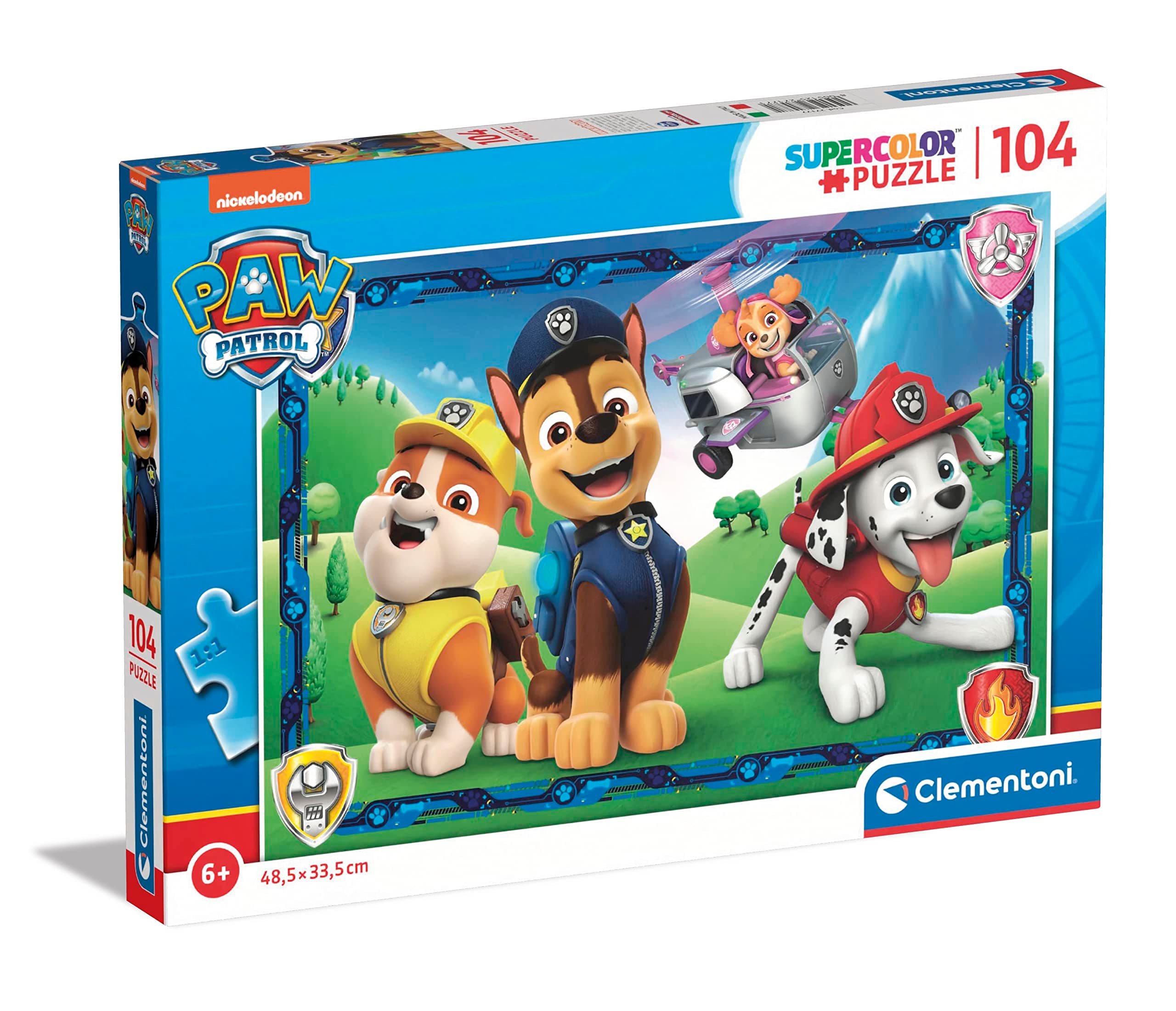 CLEMENTONI 104ч. Пъзел Paw Patrol 2