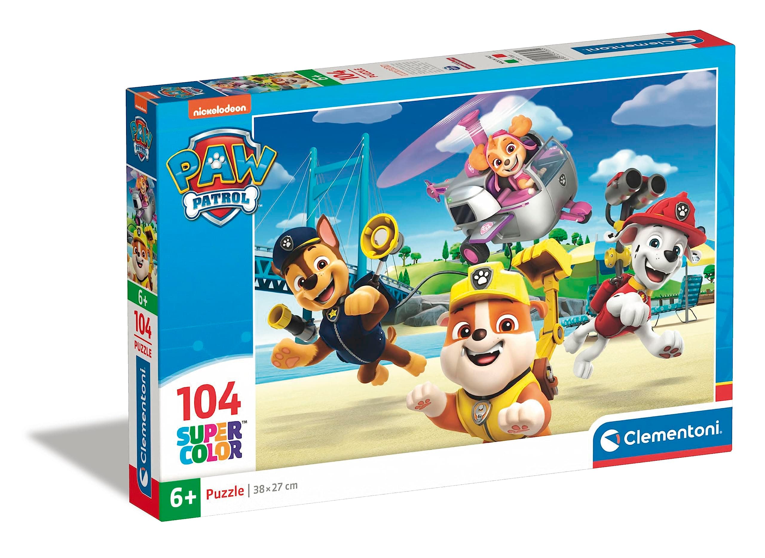 CLEMENTONI 104ч. Пъзел Paw Patrol