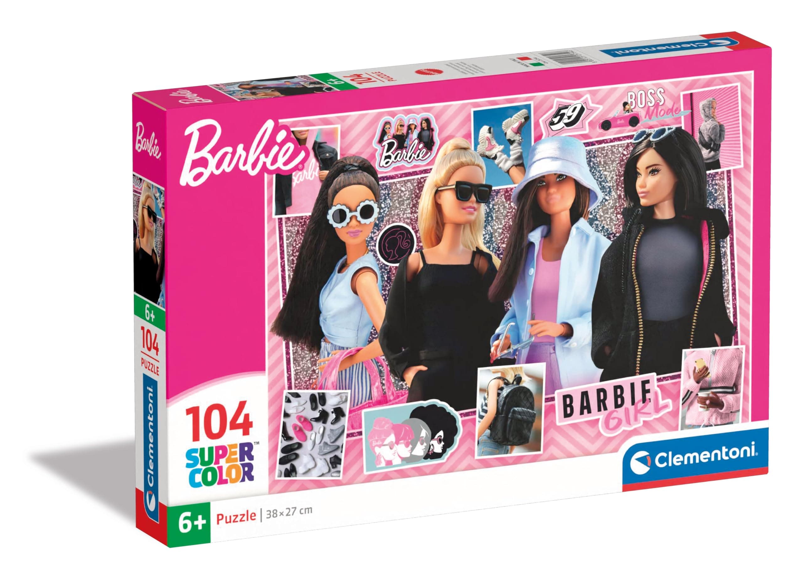 CLEMENTONI 104ч. Пъзел Barbie 25754
