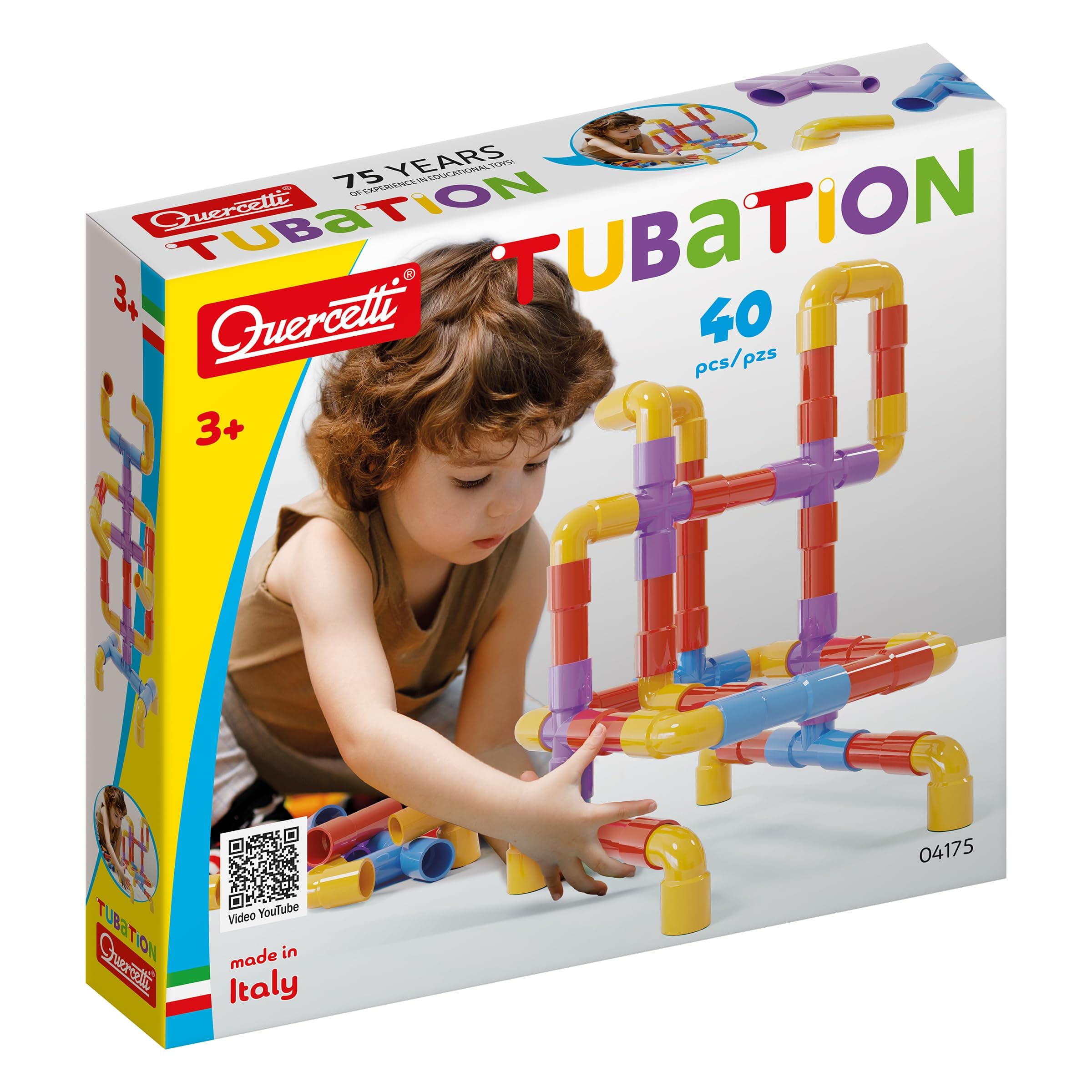 QUERCETTI Конструктор Tubation 40ч.