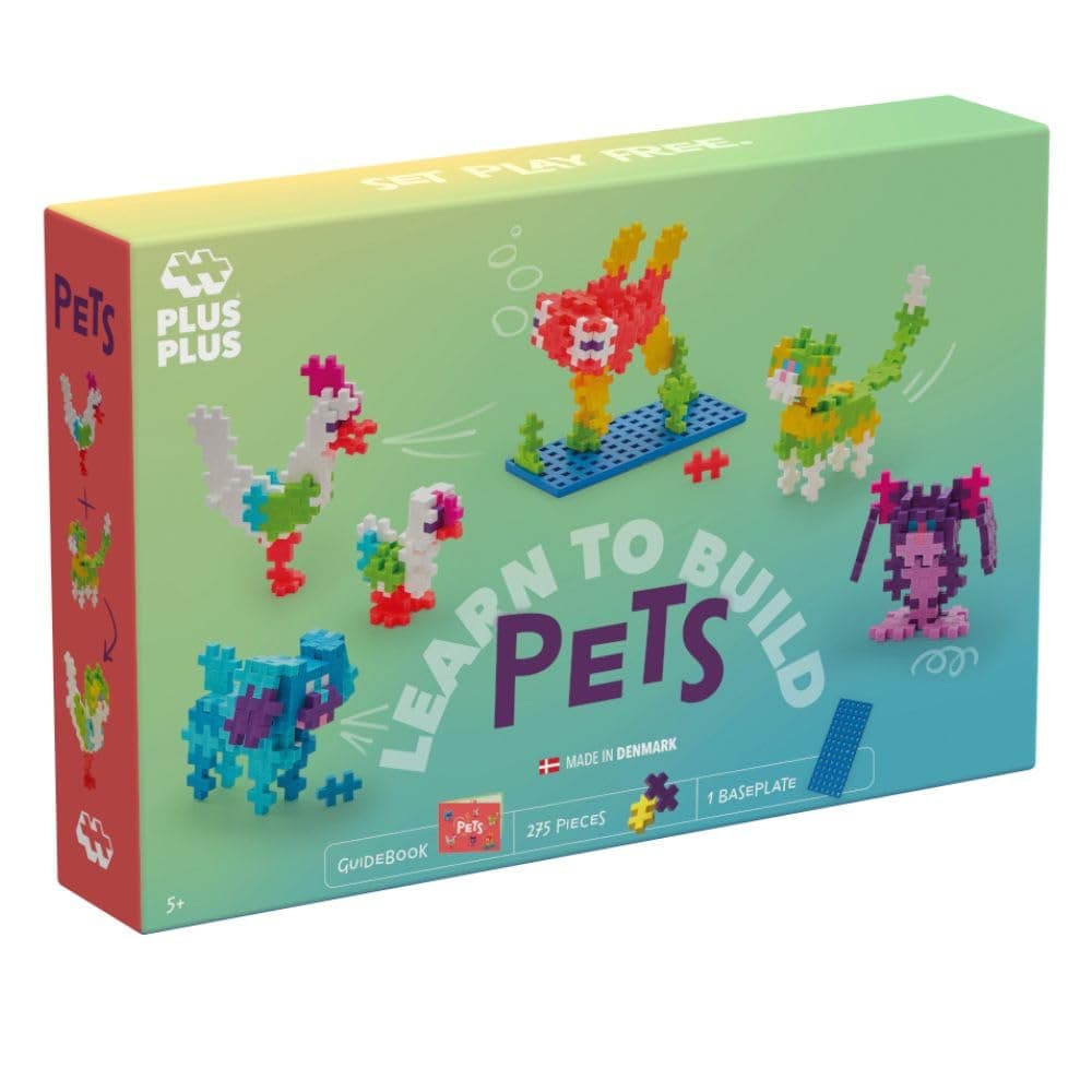 Plus Plus Конструктор 250ч. Домашни животни
