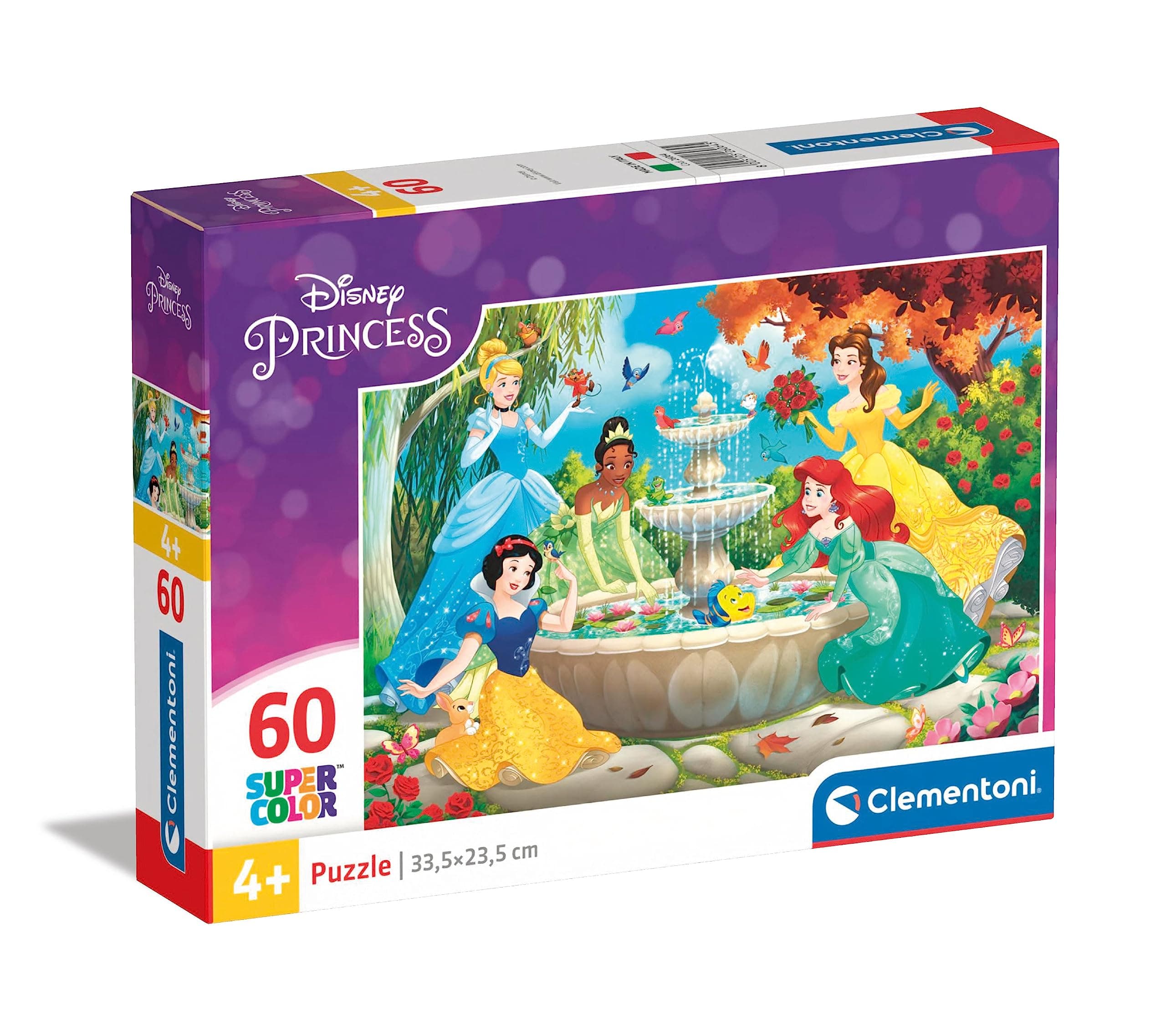 CLEMENTONI 60ч. Пъзел Disney Princess