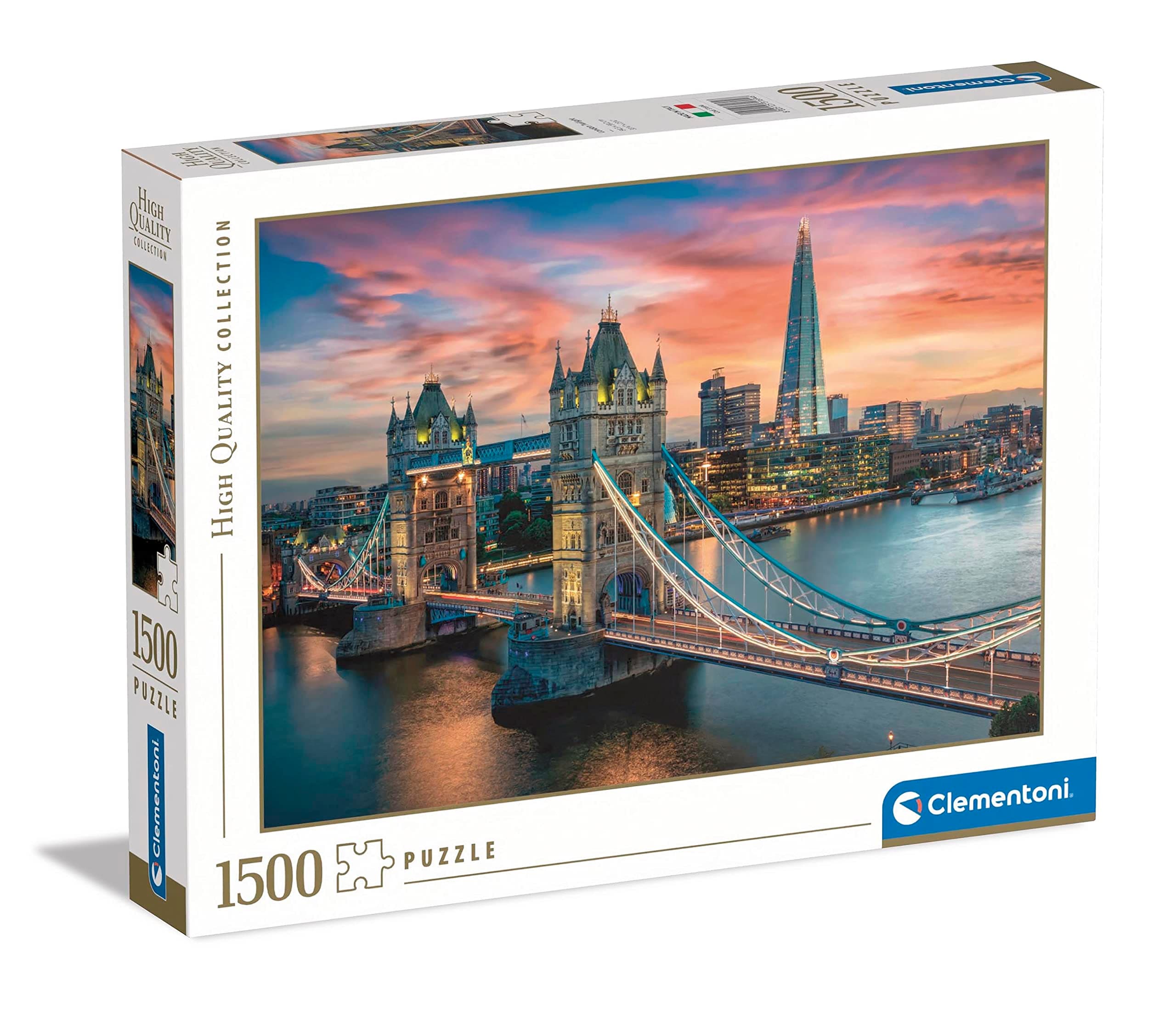 CLEMENTONI 1500ч. Пъзел High Quality Collection London