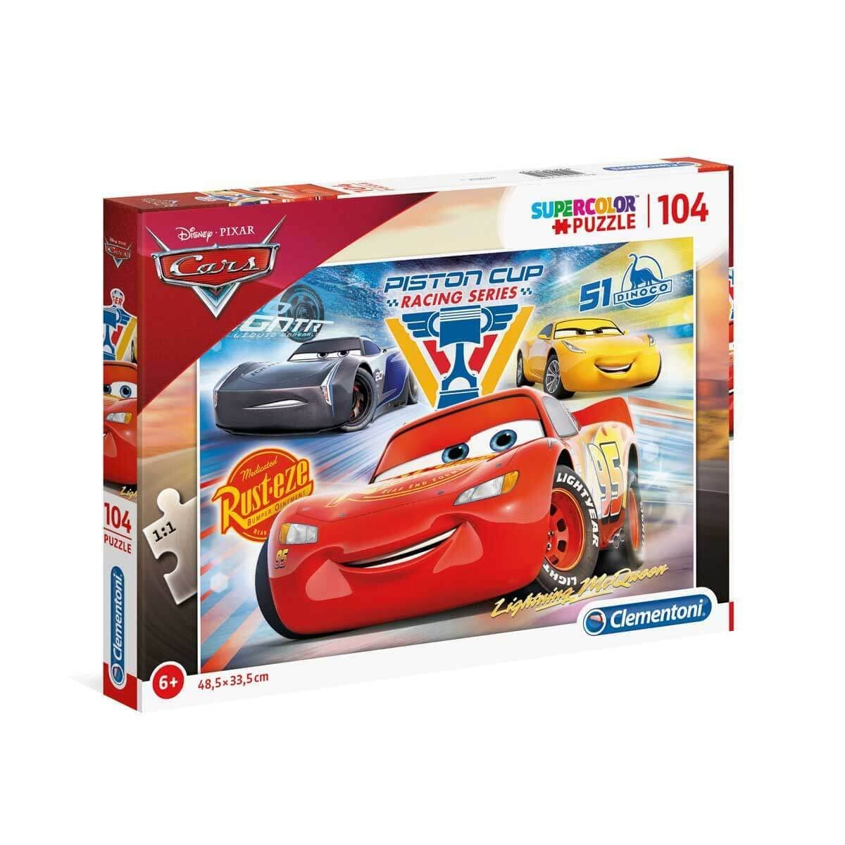 CLEMENTONI Пъзел 104ч CARS 3