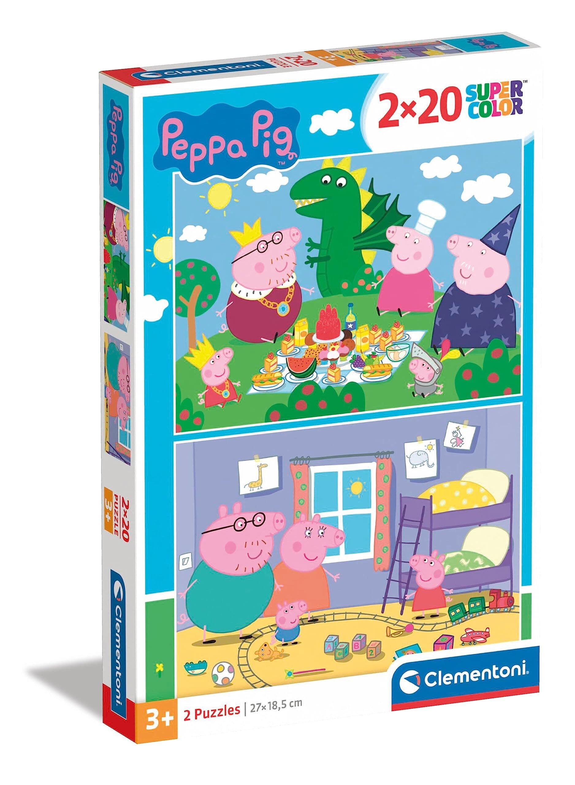 CLEMENTONI 2x20ч. Пъзел Peppa Pig 1