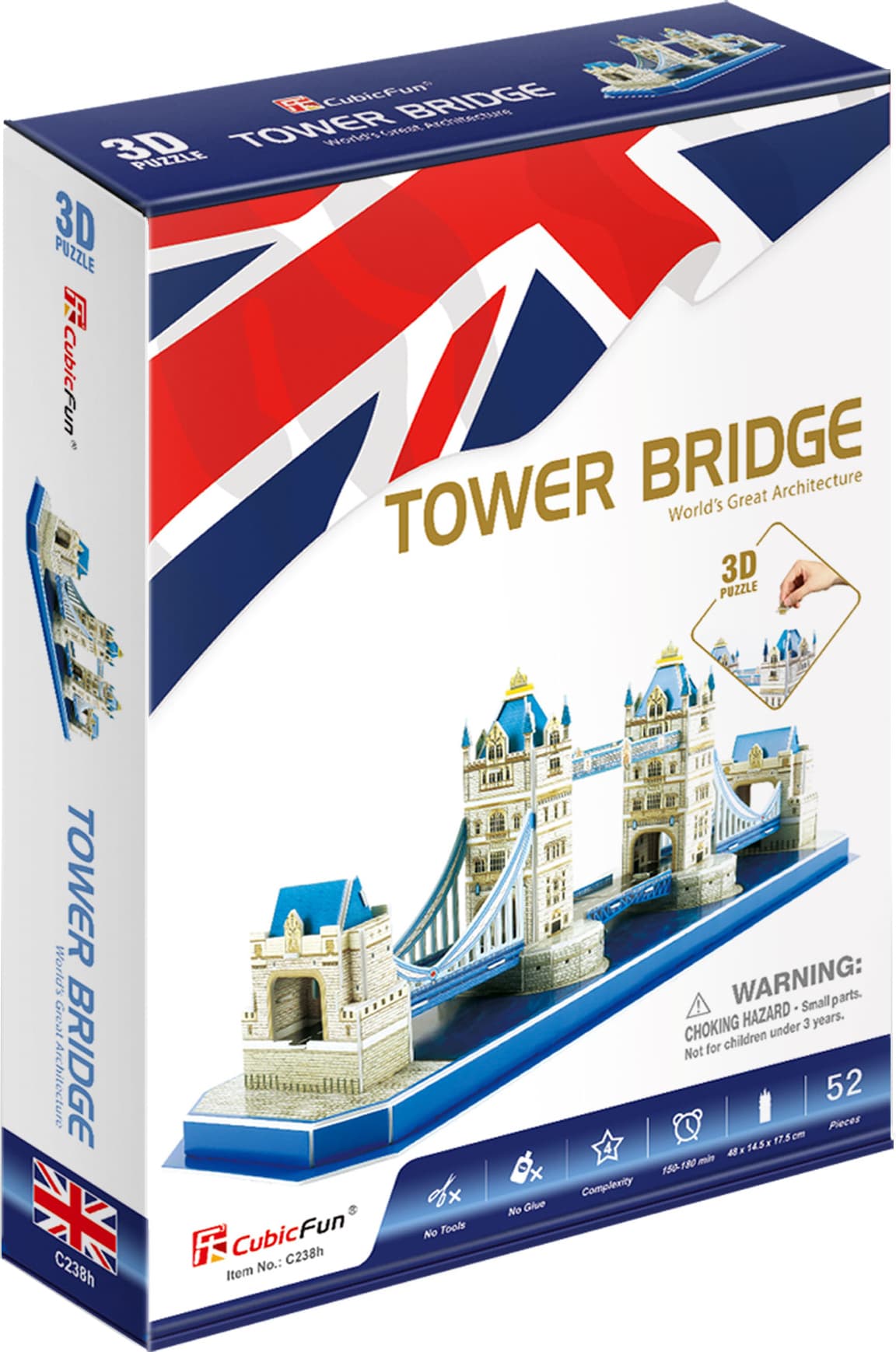 CubicFun 3D Пъзел TOWER BRIDGE