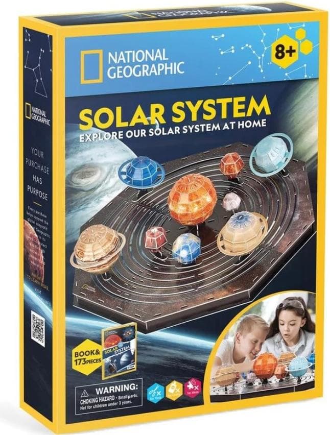 CubicFun Пъзел 3D National Geographic Слънчева Система 173ч.