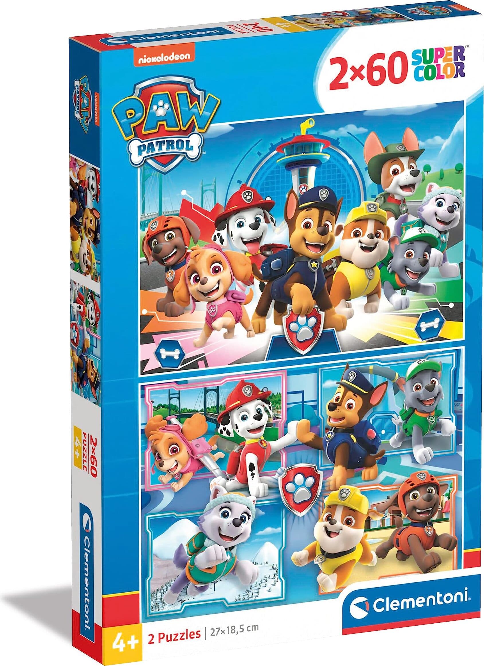 CLEMENTONI 2x60ч. Пъзел Paw Patrol 1