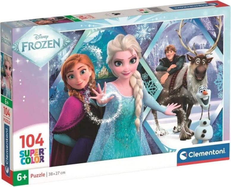 CLEMENTONI 104ч. Пъзел Frozen