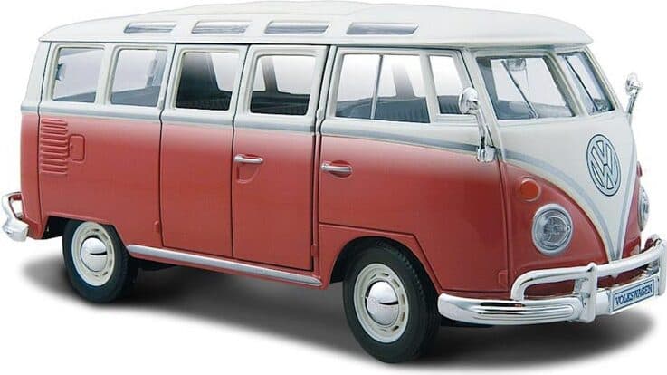 MAISTO SP EDITION Ван Volkswagen Van Samba 1:25 червен