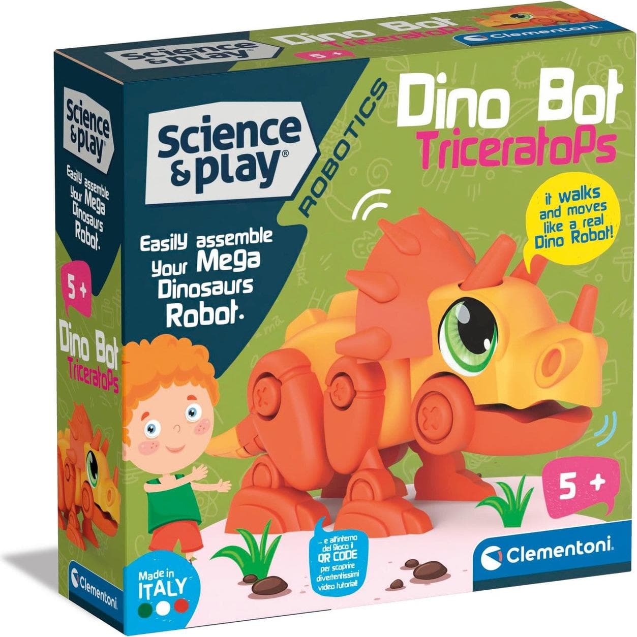 CLEMENTONI Science Play Робот Dinobot TRICE