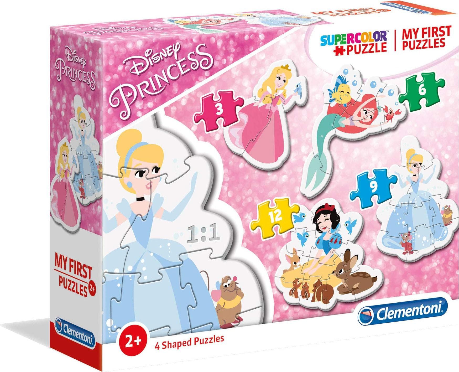 CLEMENTONI Пъзел My First Puzzle 4в1 Disney Princesses