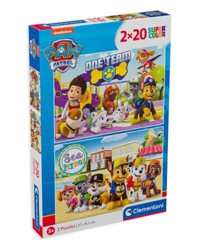 CLEMENTONI 2x20ч. Пъзел Paw Patrol 1