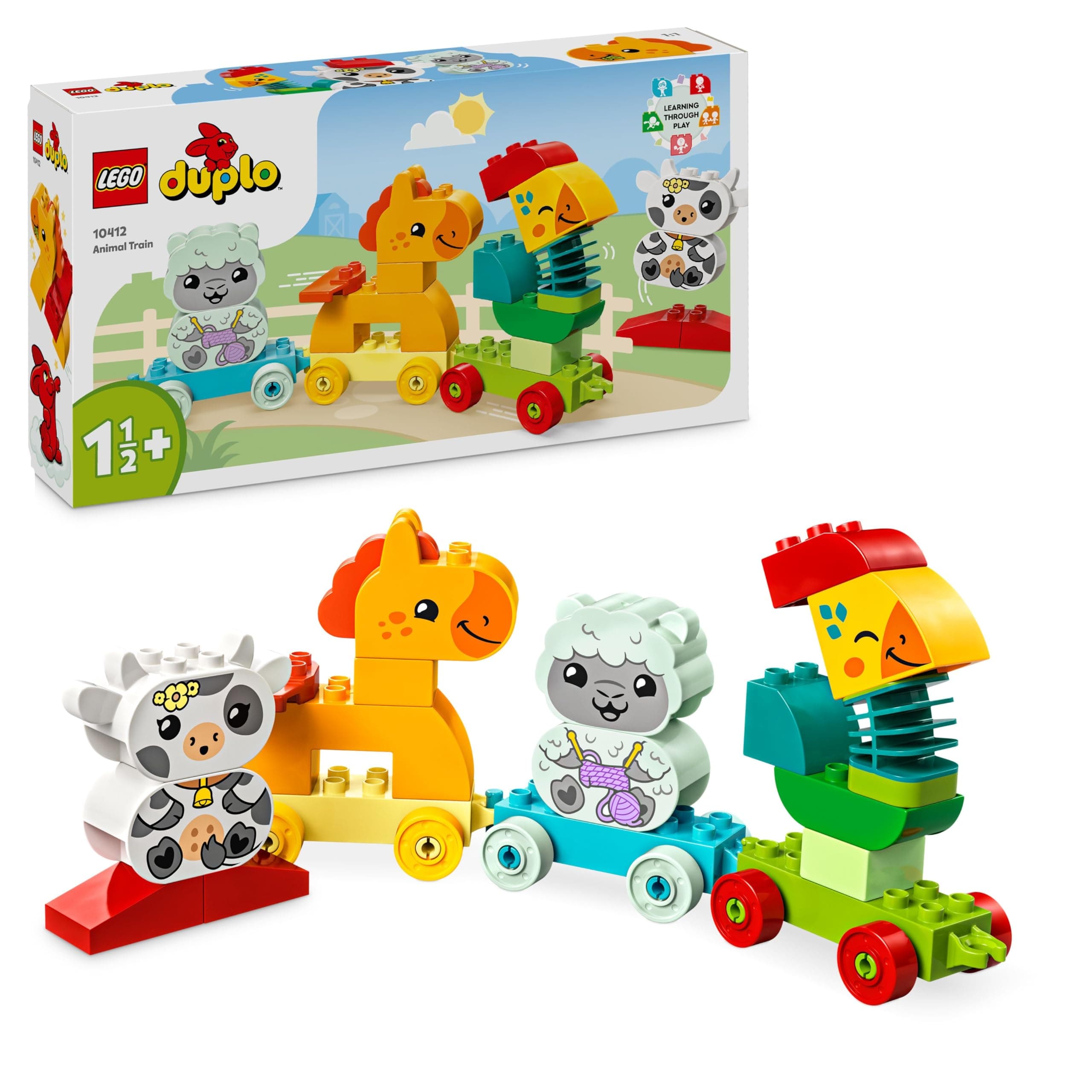 LEGO® DUPLO® My First 10412 - Влак за животни