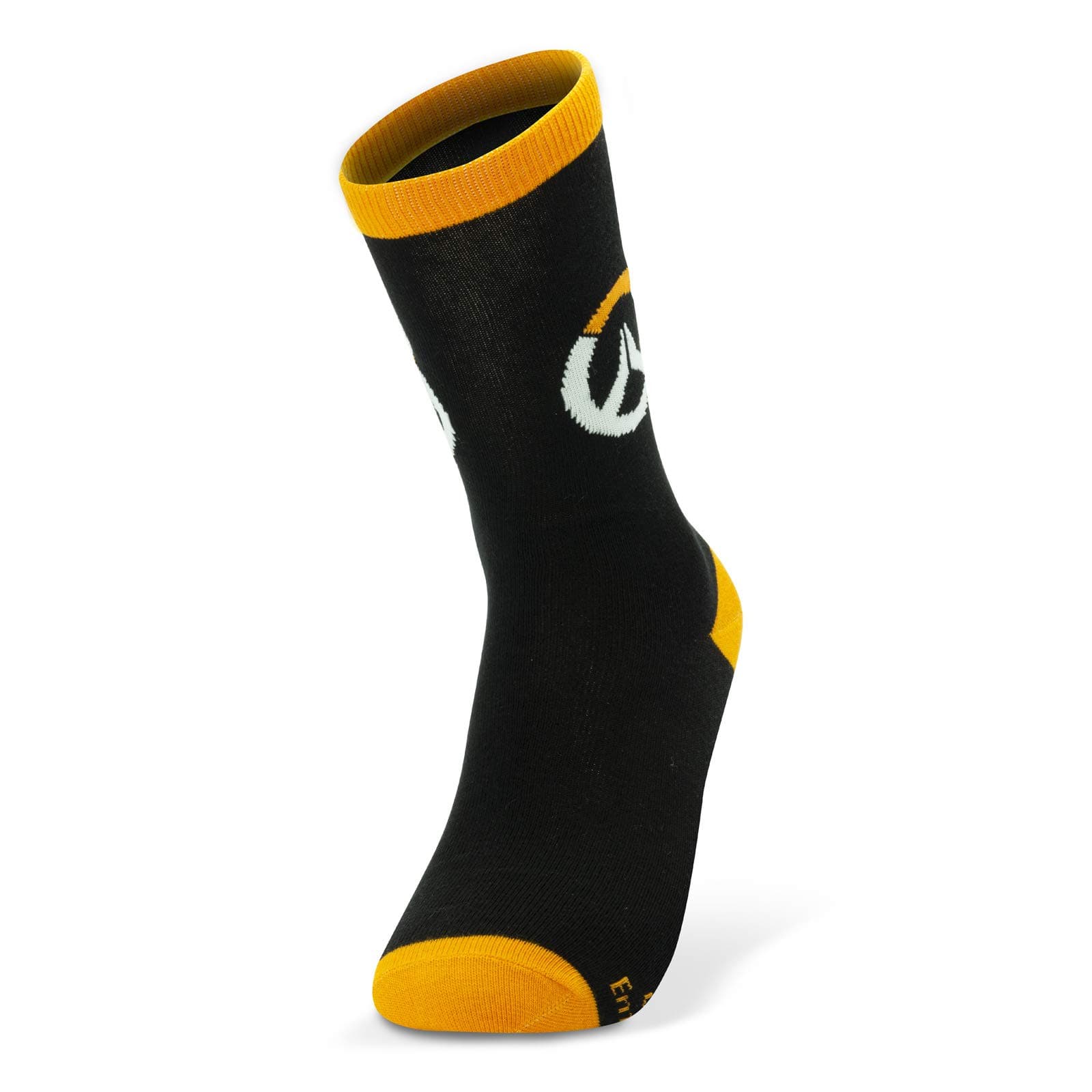 Чорапи ABYSTYLE OVERWATCH Socks Logo, Черен/Оранжев