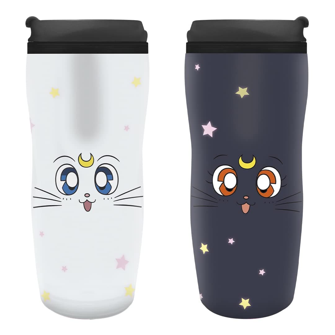 Термо чаша ABYSTYLE SAILOR MOON Luna &amp; Artemis