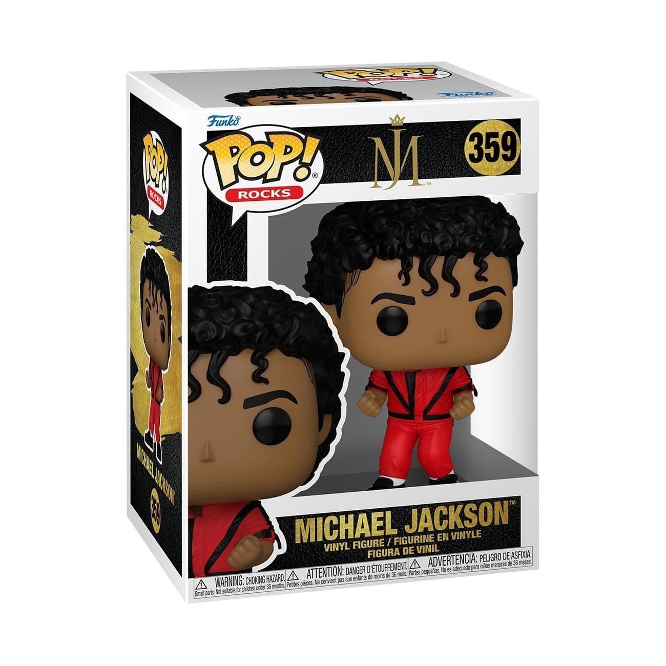 Фигурка Funko Pop! Rocks: Michael Jackson (Thriller) #359 Vinyl Figure
