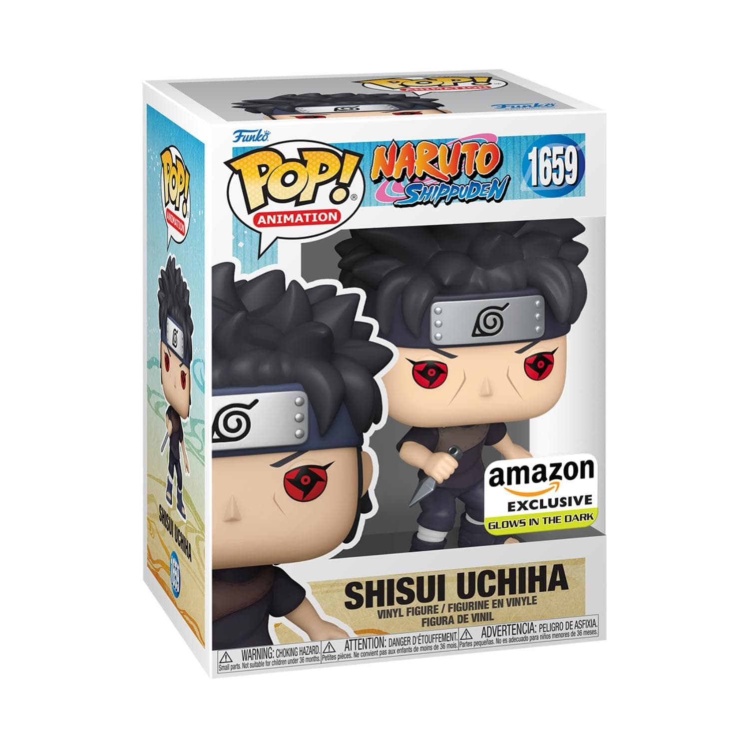 Фигурка Funko POP! Animation: Naruto Shippuden - Shisui Uchiha (Glows in the Dark) (Special Edition) #1659
