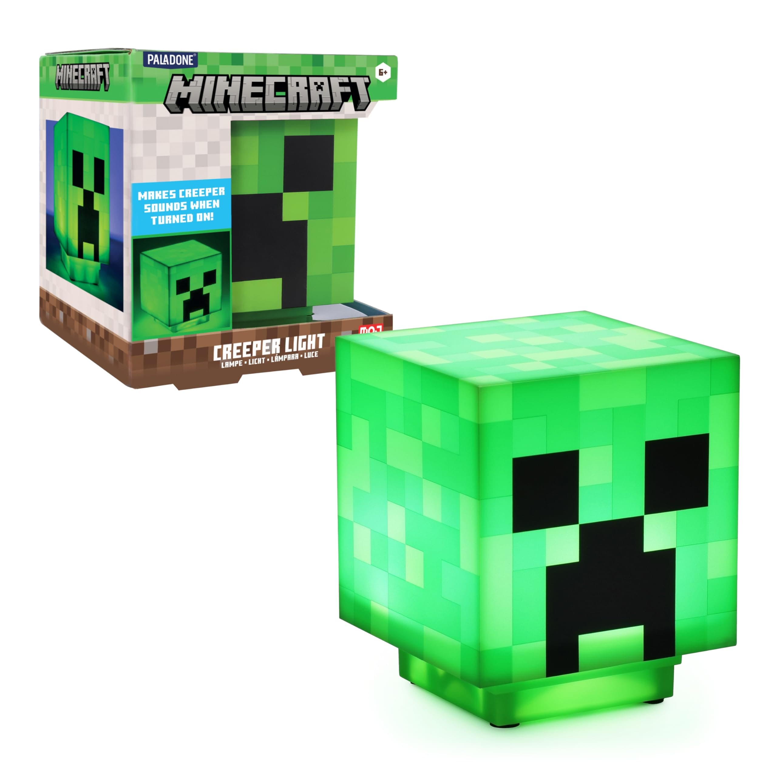 Лампа Paladone Minecraft - Creeper Light BDP, PP6595MCFV4