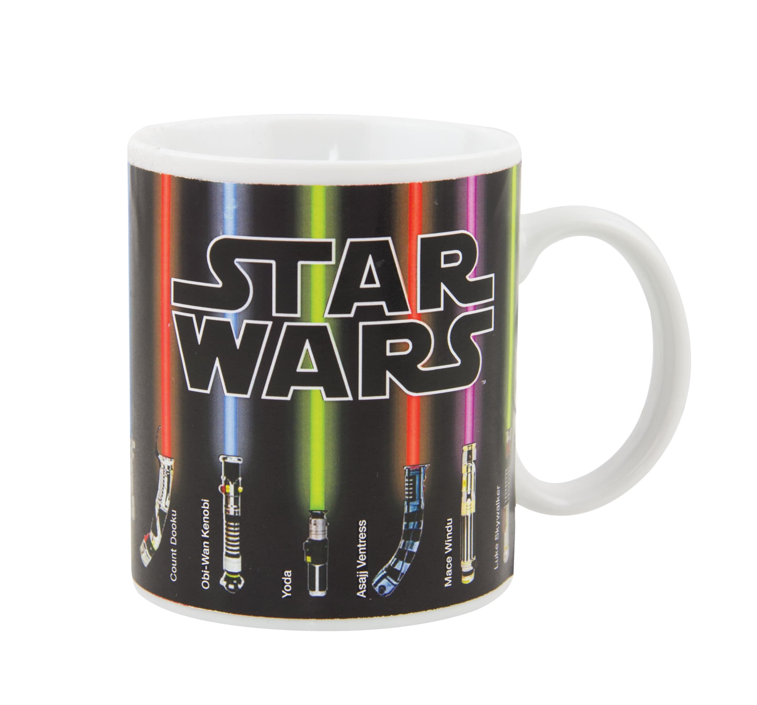 Чаша Paladone: Star Wars - Lightsaber Heat Change Mug DV (300ml), PP3699SWV3