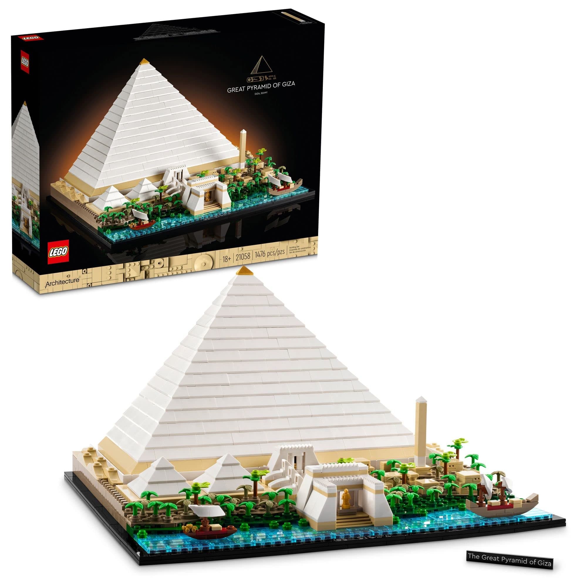 LEGO® Architecture 21058 - Голямата пирамида в Гиза