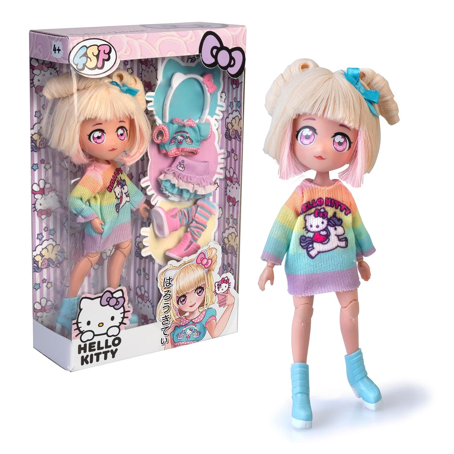 Хелоу Кити - Комплект Манга стил: Кукла Fashion Unicorn