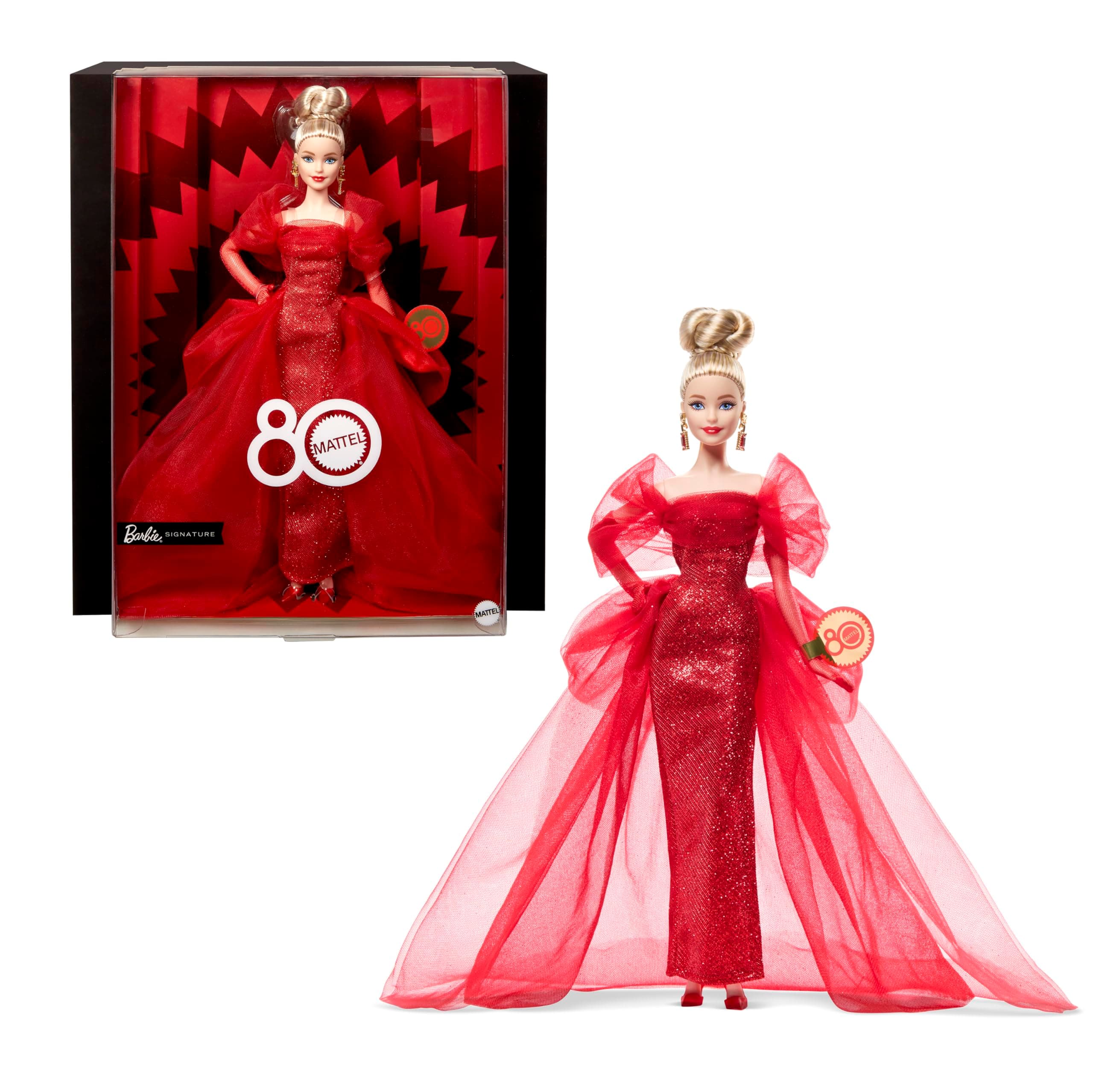 Кукла Barbie - Блондинка, 80 години Mattel